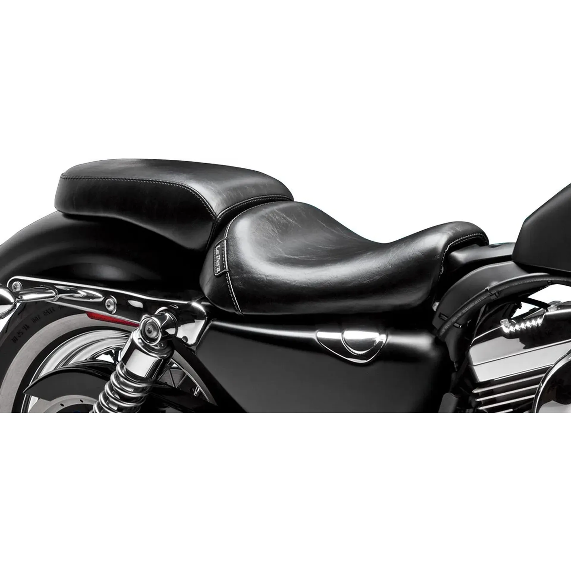 Pillion Pad Bare Bones Rear Black