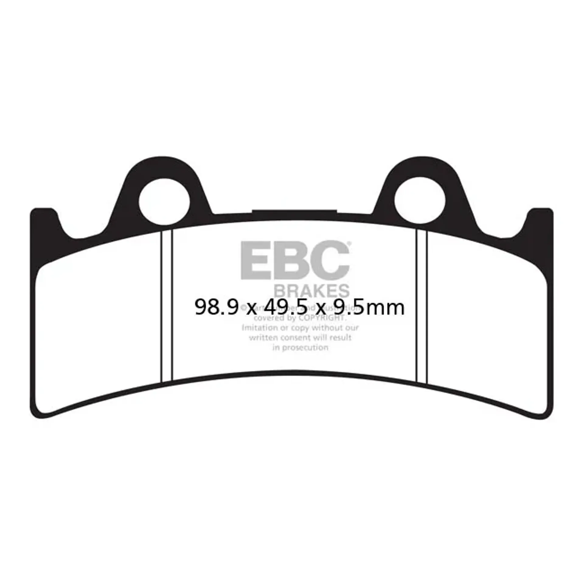 EBC Organic brake pads