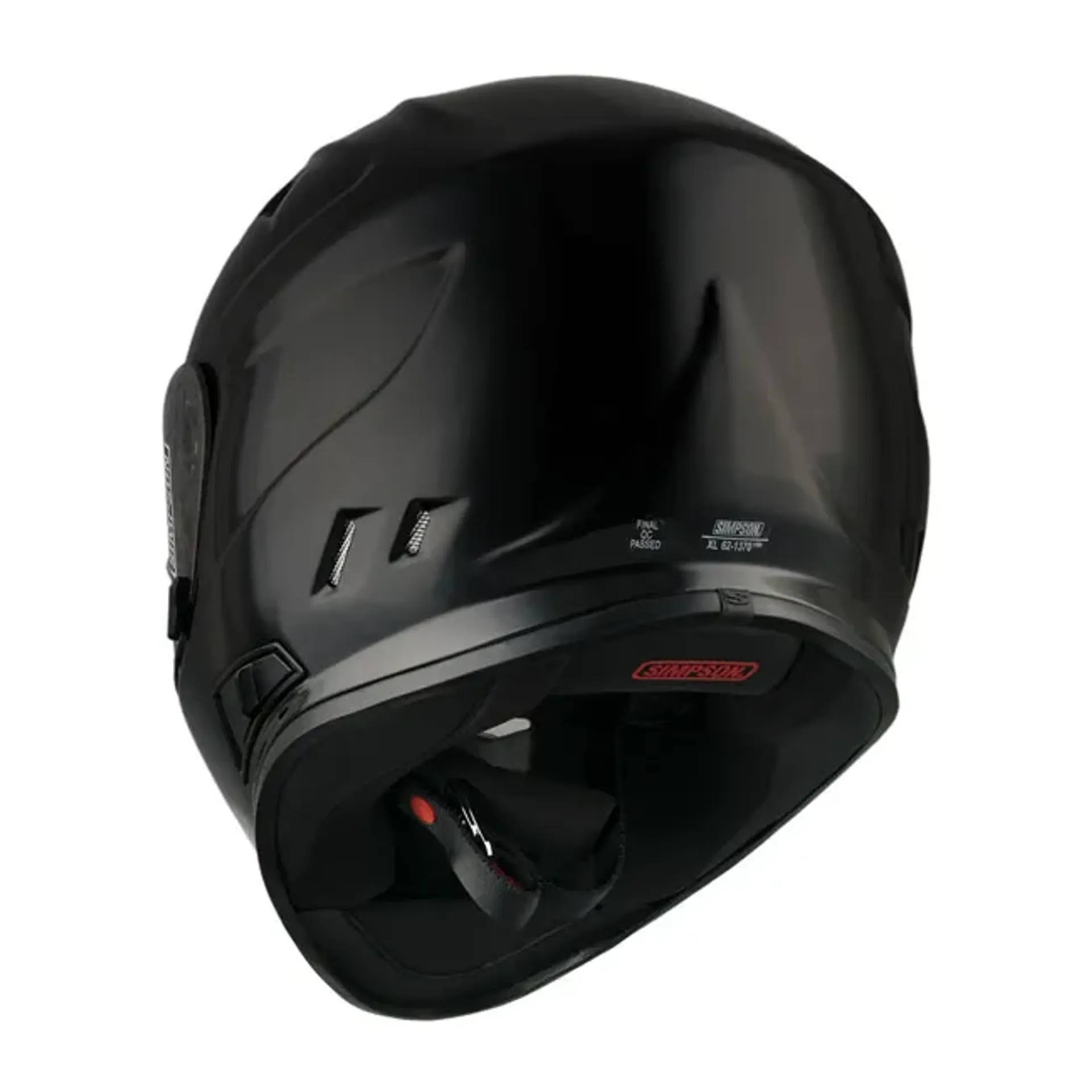 Simpson Venom helmet black metal