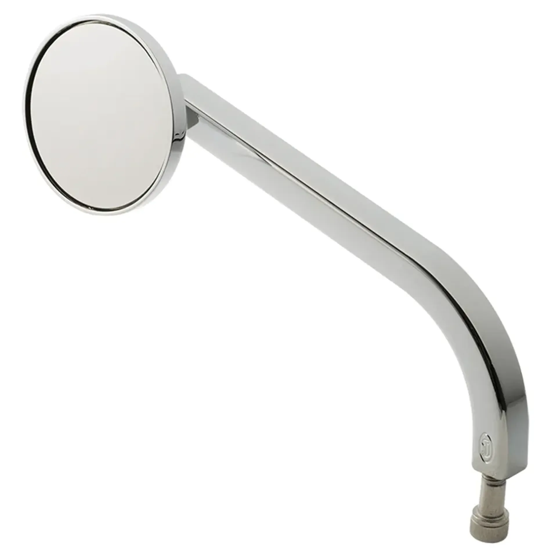 JM Mirror No. 2 Solid Long LH Chrome