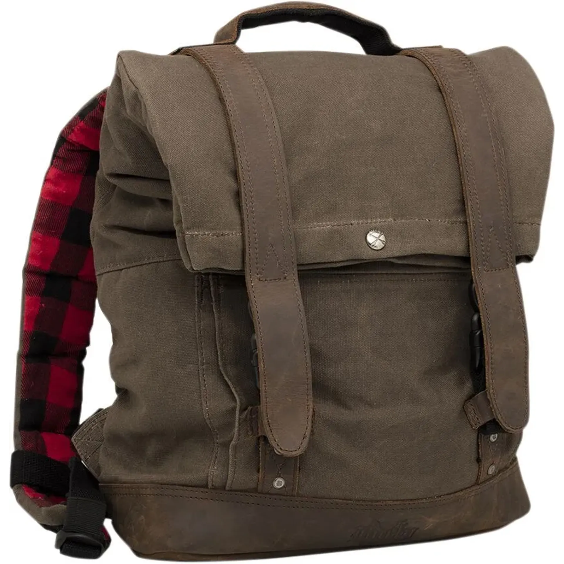 Backpack Black Wet Waxed