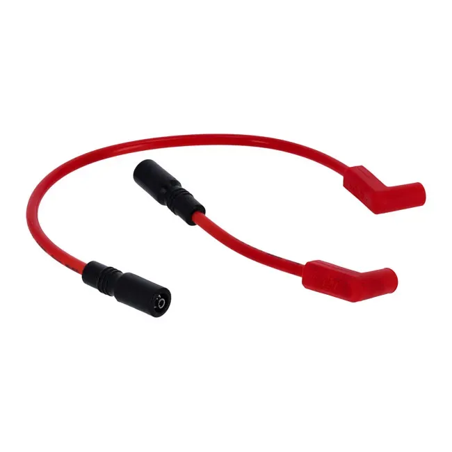 Accel, 8mm Ferro Spiral core spark plug wire set. Red - Afbeelding 6