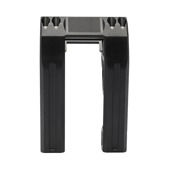Kodlin, Fastback risers for OEM digital speedo. 6". Black - Afbeelding 6