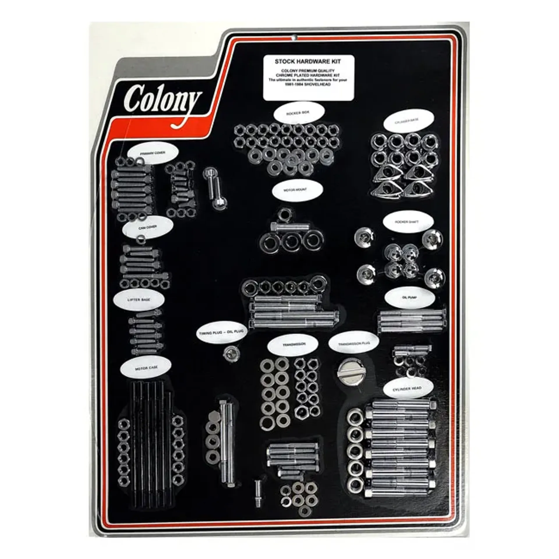 Colony motor screw set