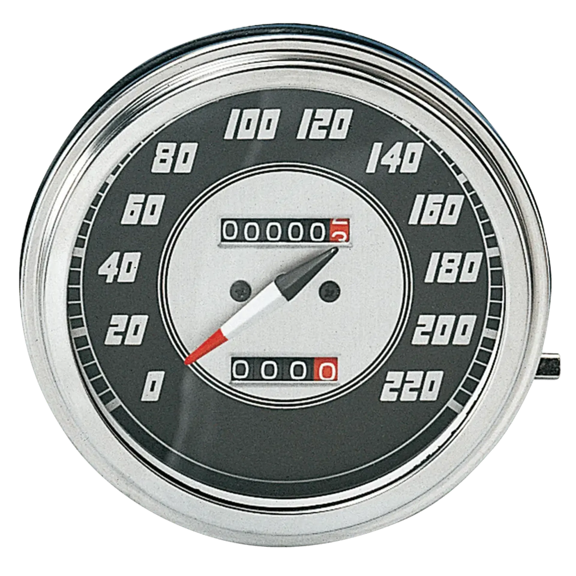 GZP Speedo MPH, early style Black face,