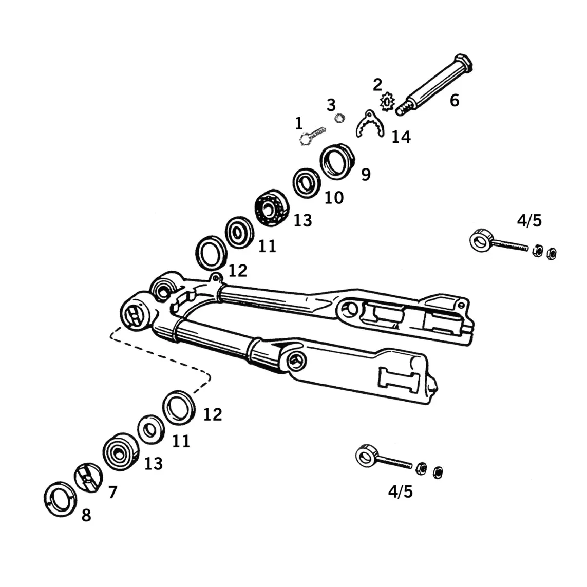 Outer bearing Spacer