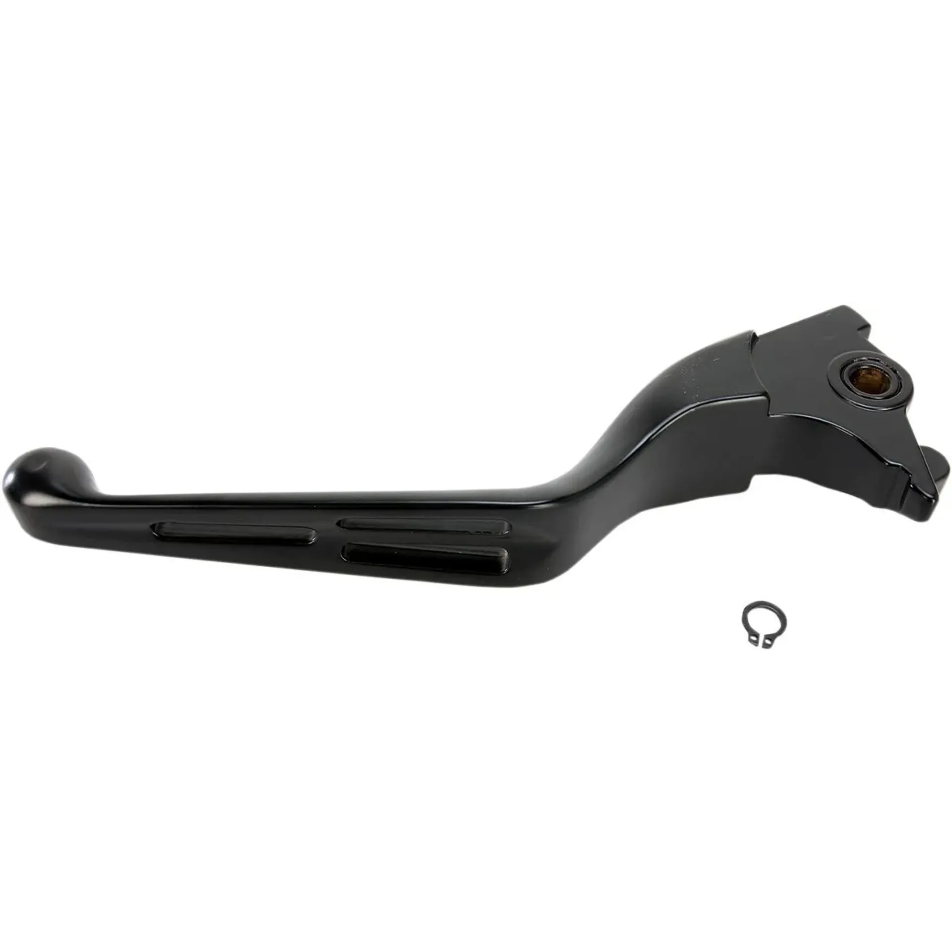 Brake Lever Slotted Wide Blade Matt Black