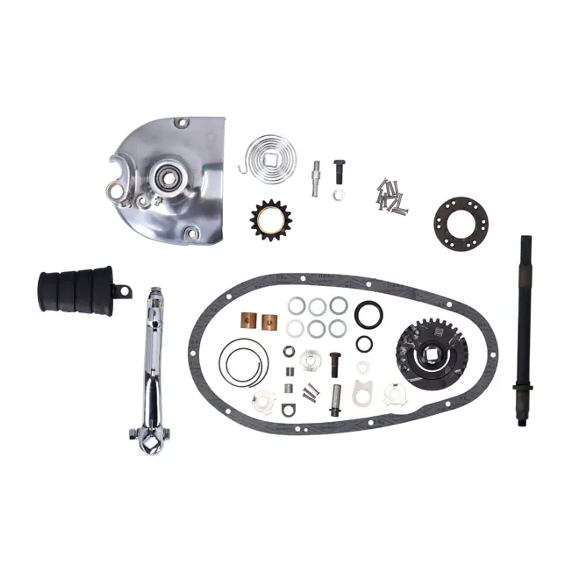 Sportster kick start kit, polished