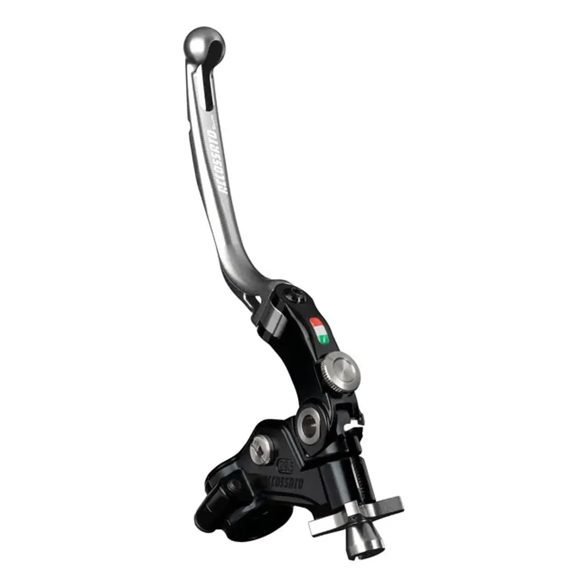 Accossato, cable clutch lever. 29mm RST. Silver