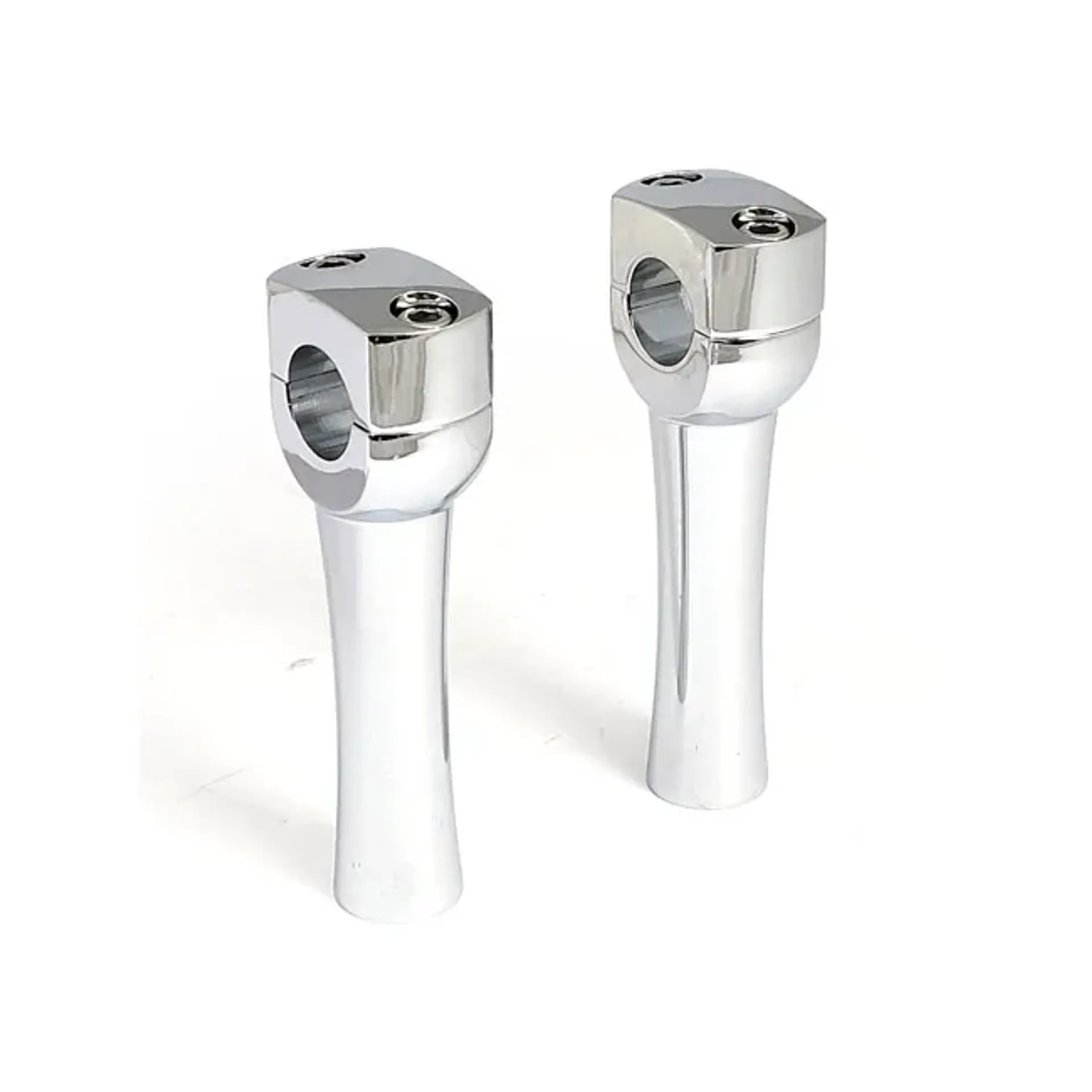 Dighton 5" domed risers. Chrome