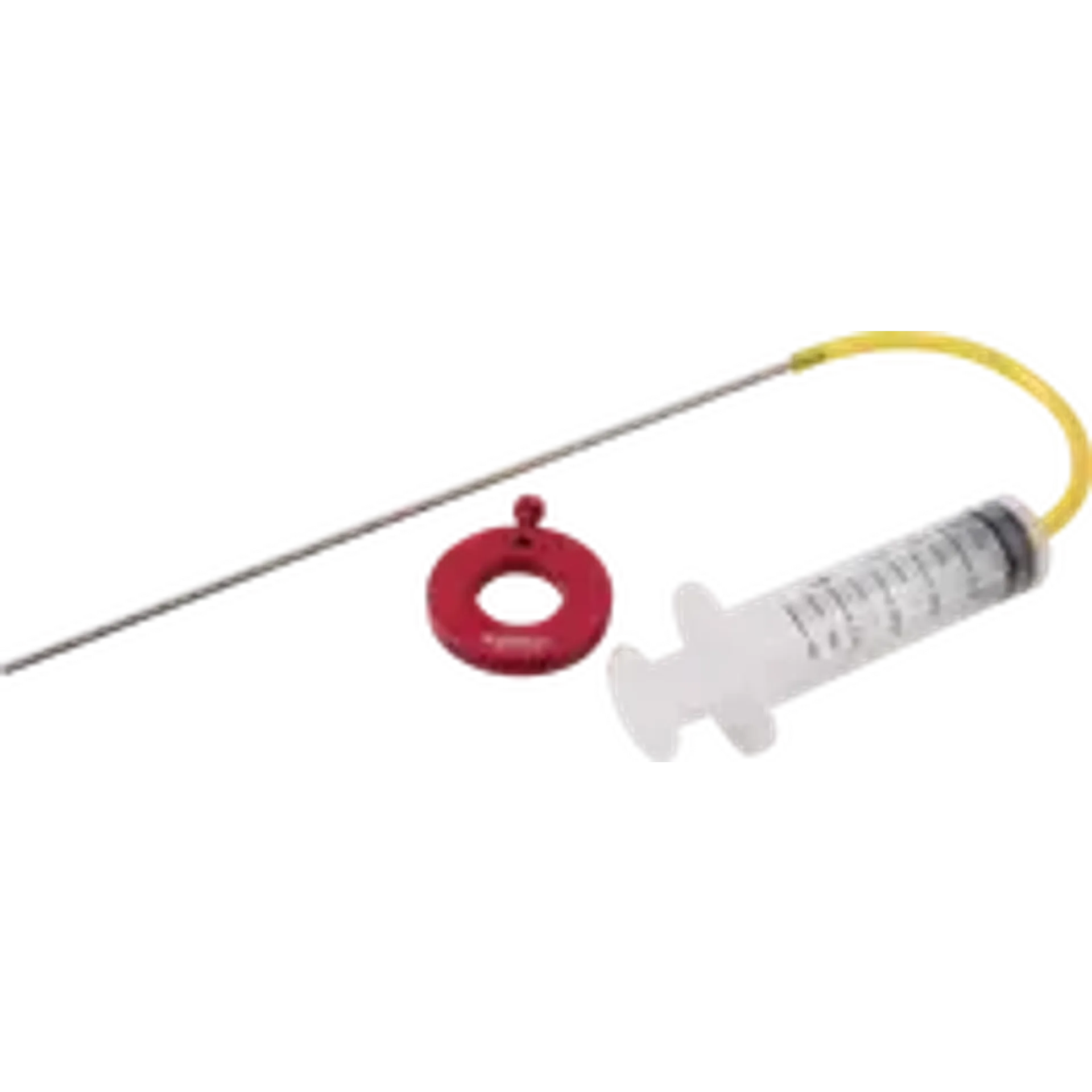 Fork oil level gauge