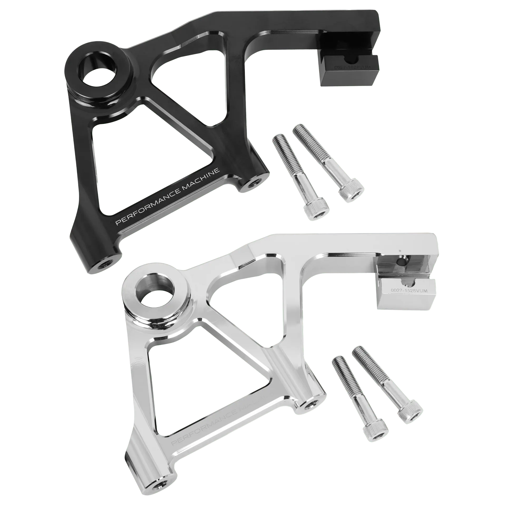 PM Radial Caliper Bracket Blk FLH/T08-21