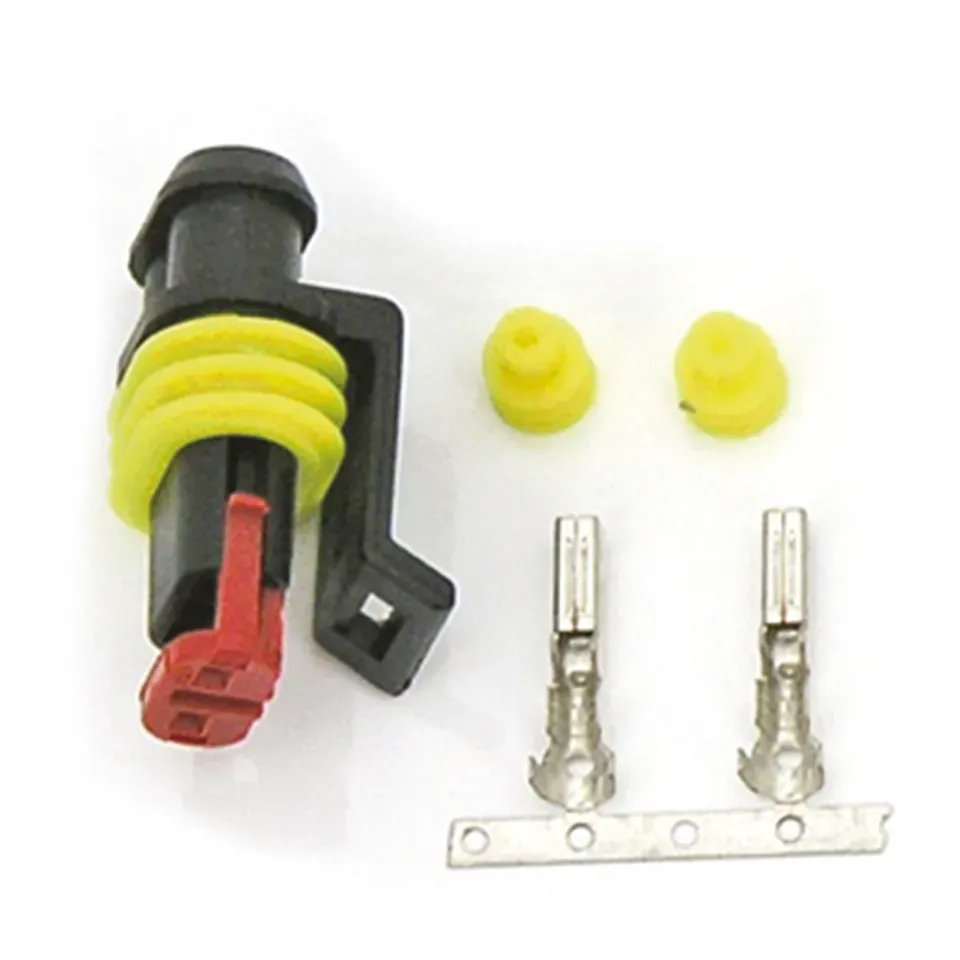 Fr&Rear O2 Sensor Conn,w/Terminals&Wire