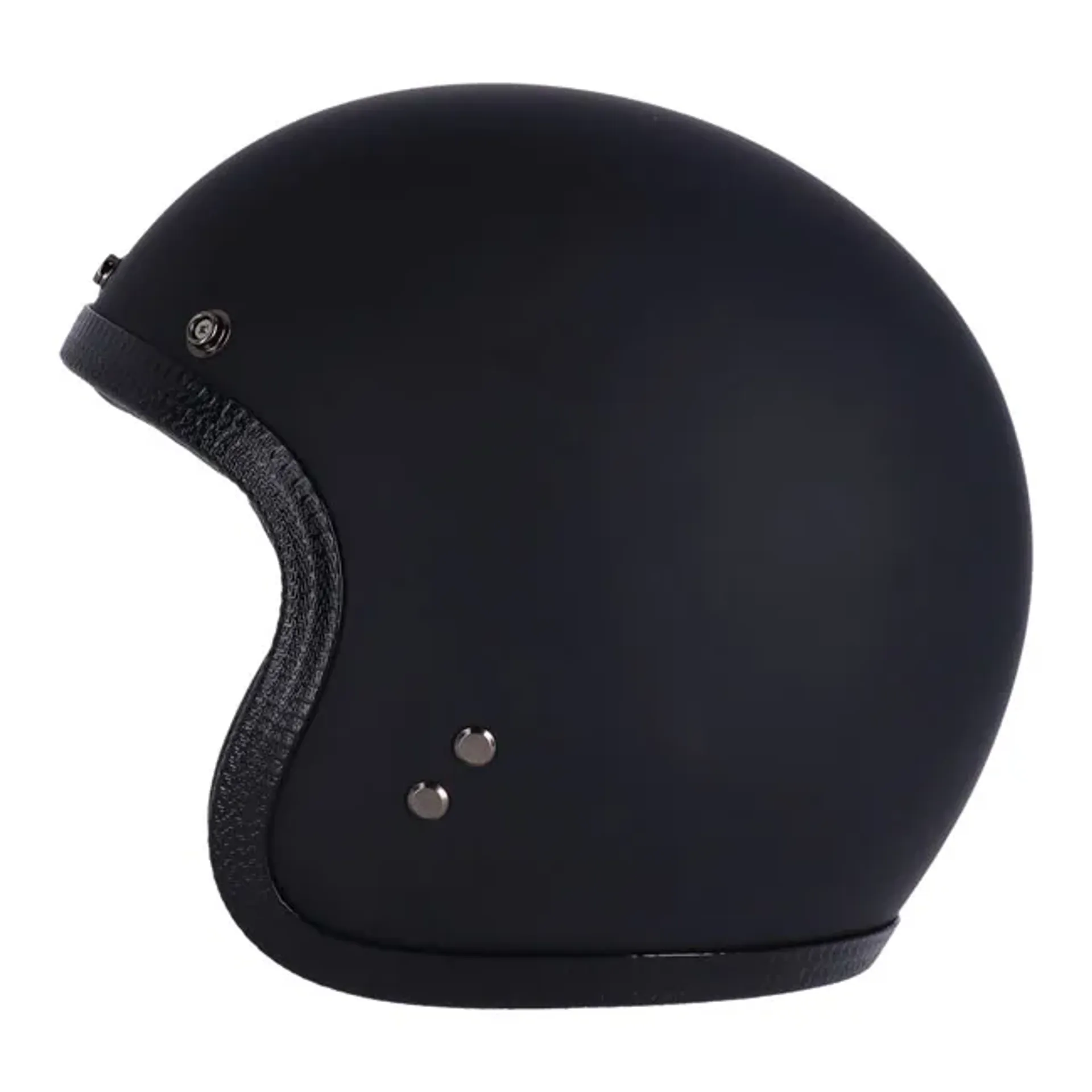 13 1/2 Skull bucket helmet matt black