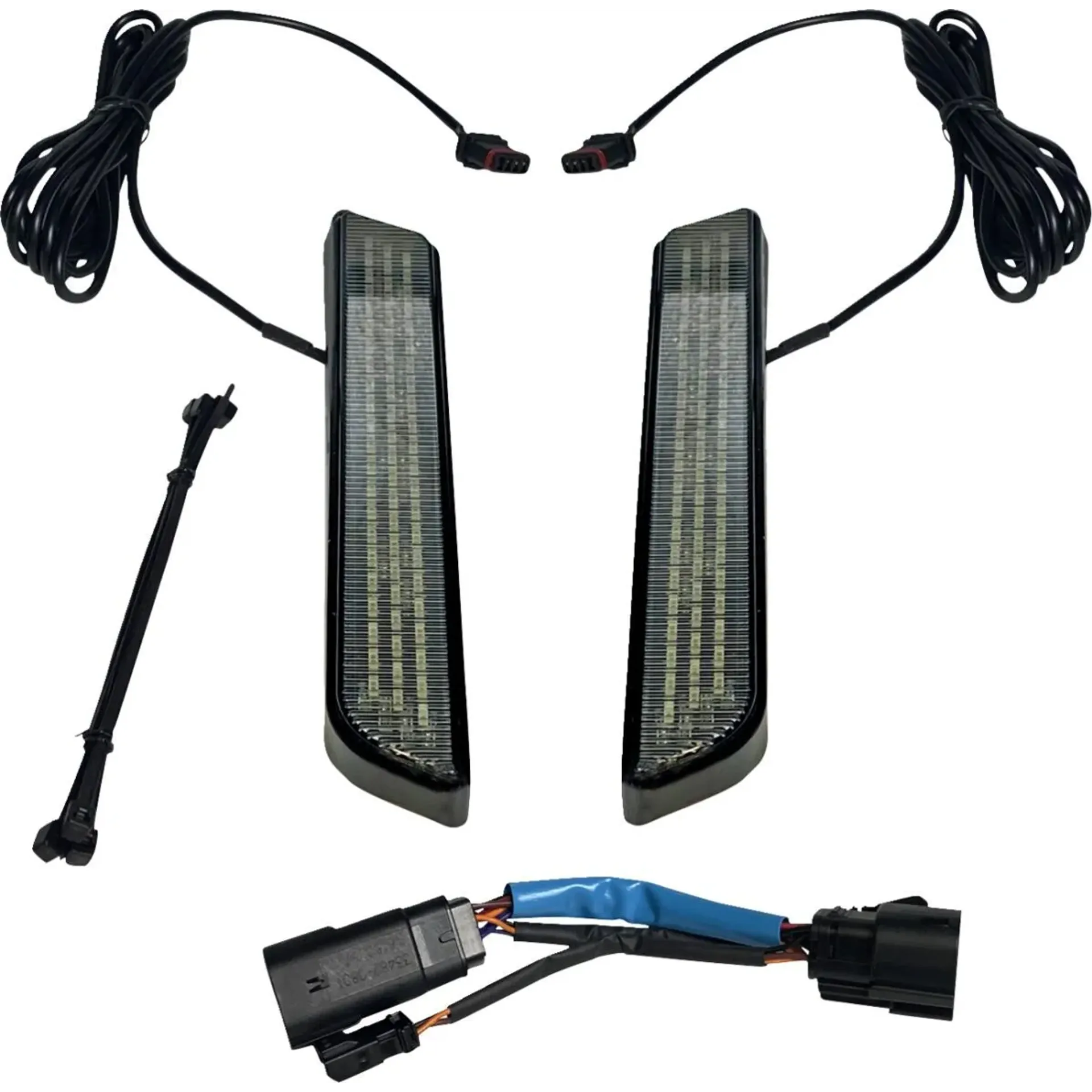 Led Fork Light – Smoke – Black