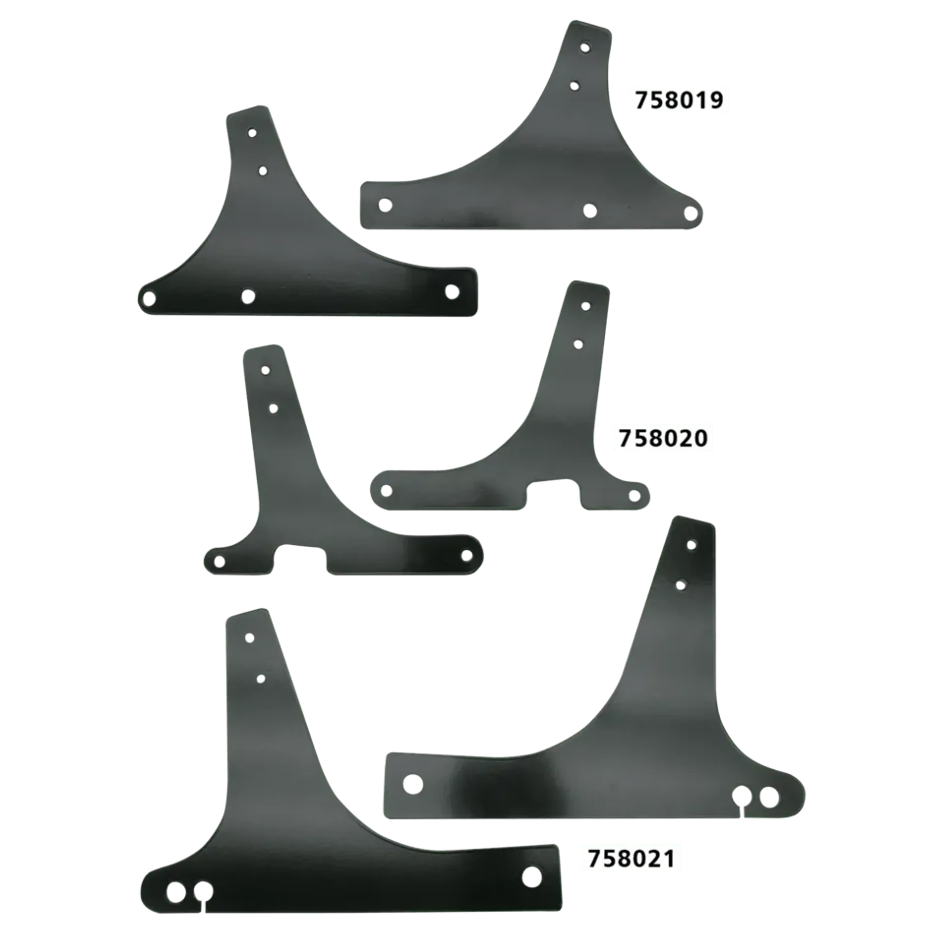 Black Sissybar sideplates FXD91-17