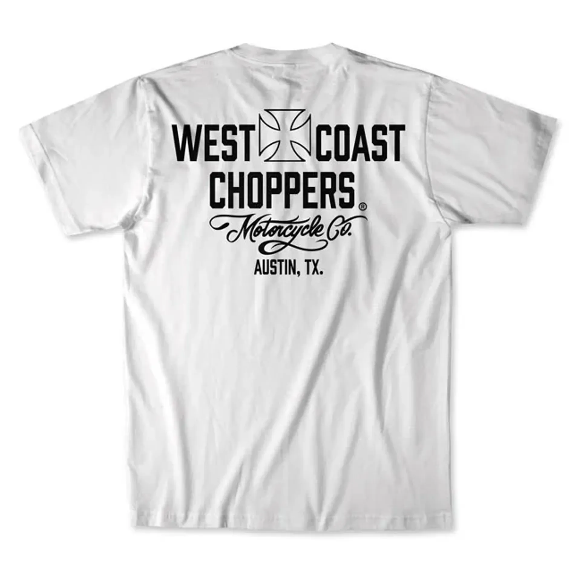 WCC Motorcycle t-shirt white/black