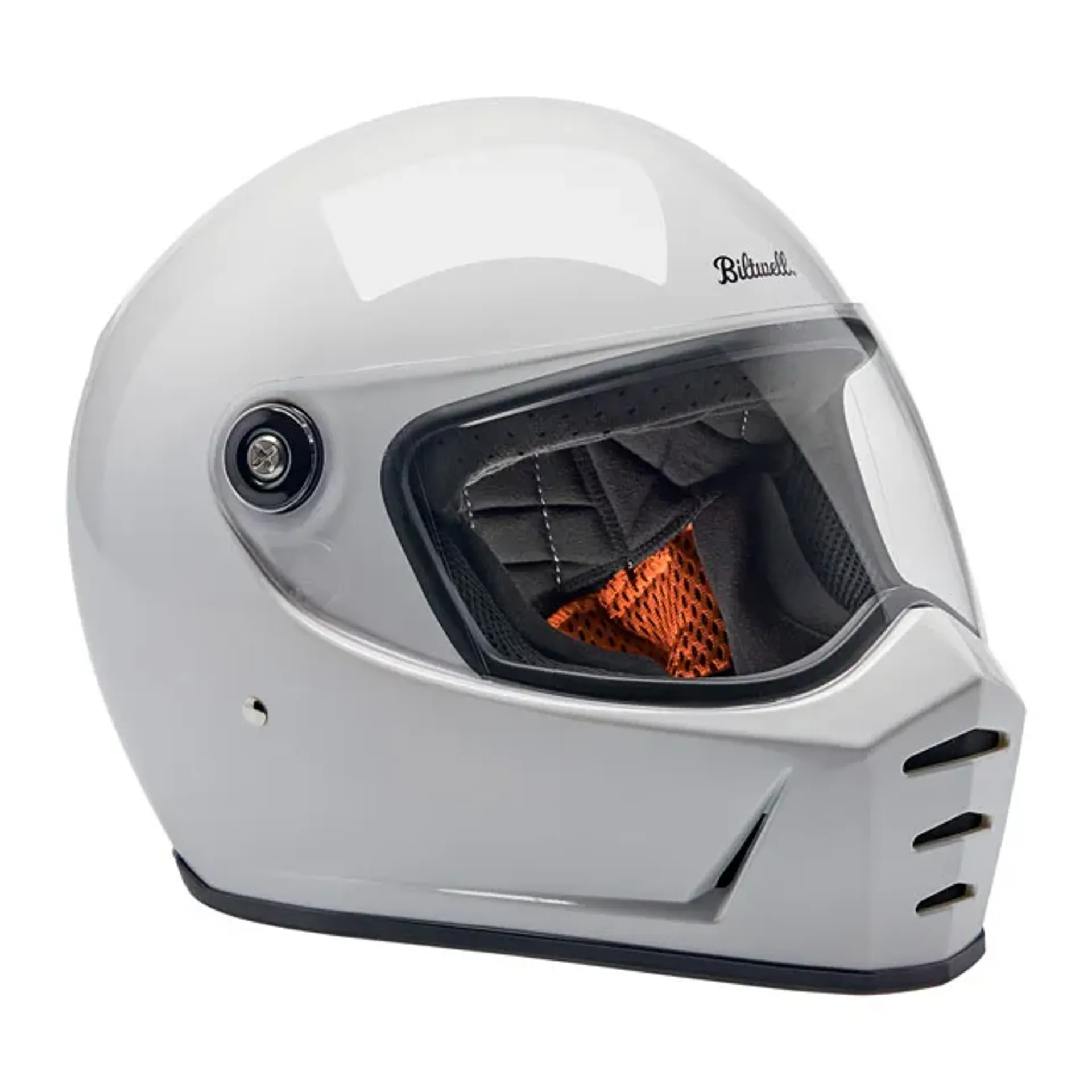 Biltwell Lane Splitter helmet gloss white