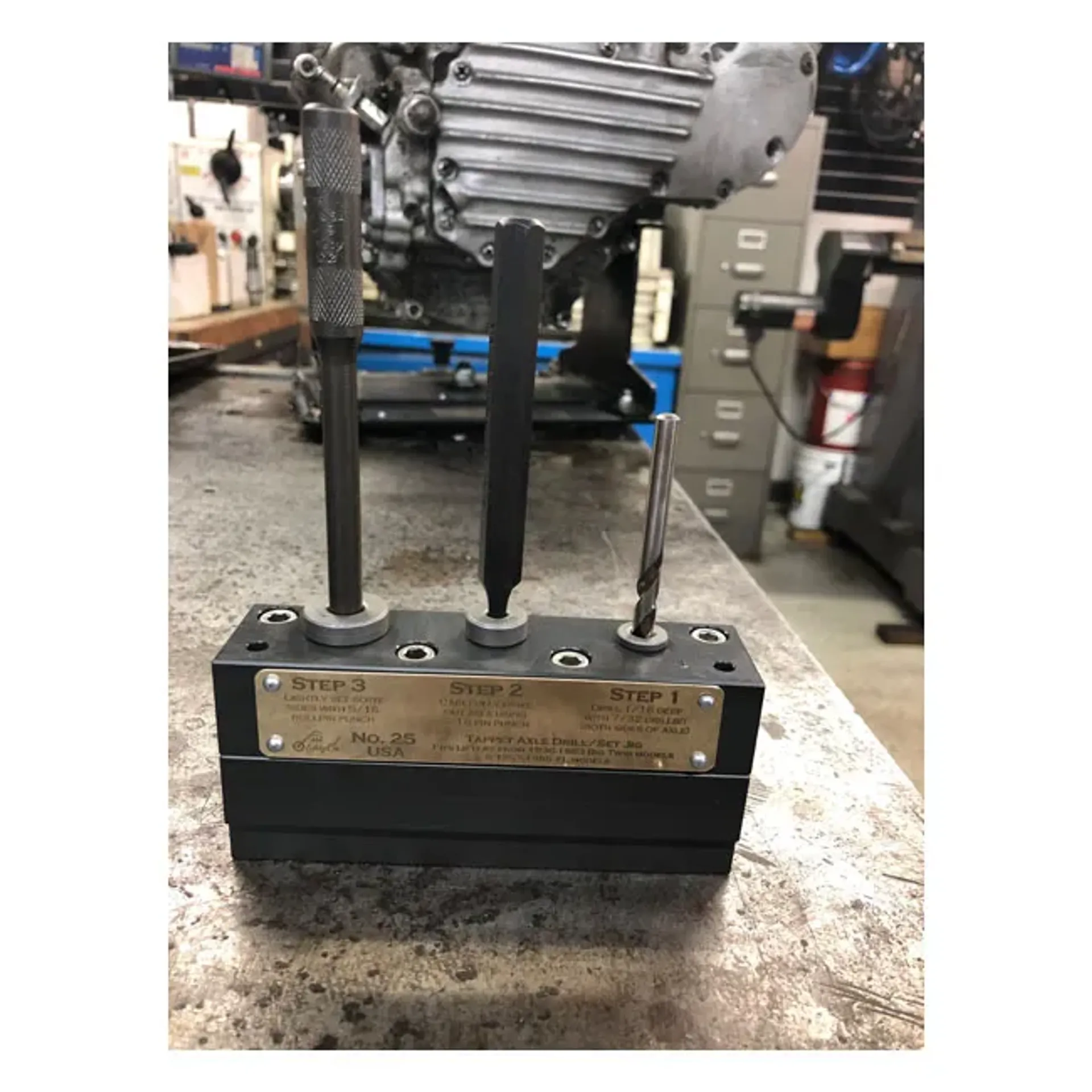 Fast Eddy, tappet roller rebuild tool