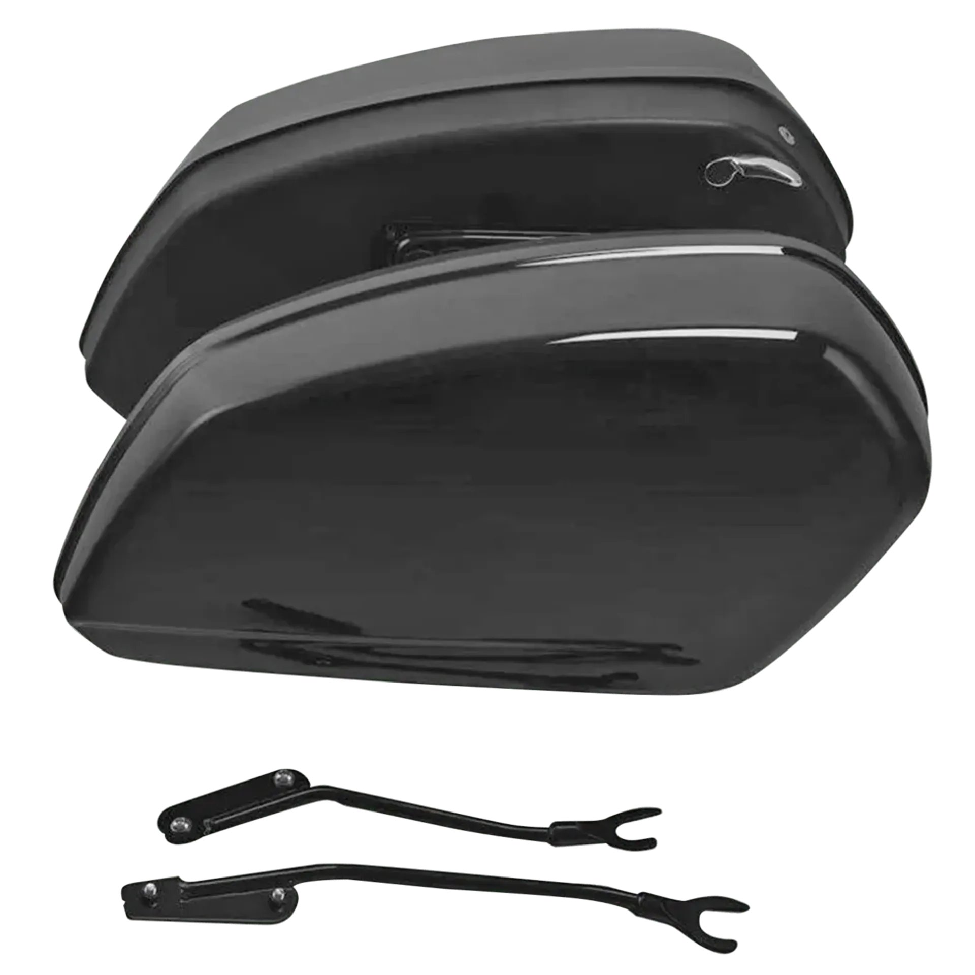 Sport Glide Style Softail Detachable Saddlebag Kit