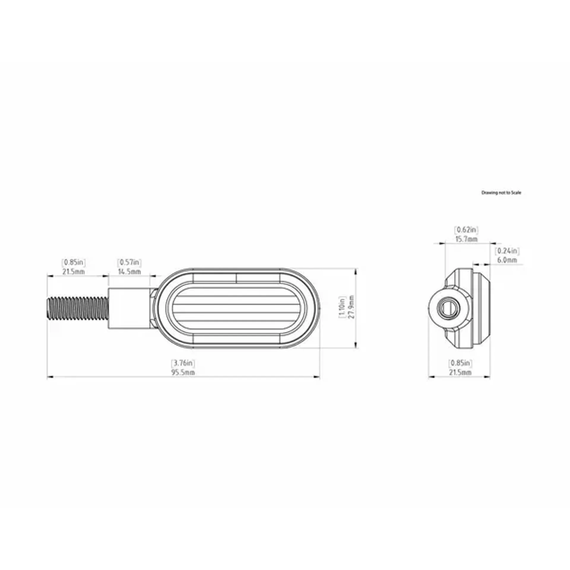 T3 switchback m8 led turn sign