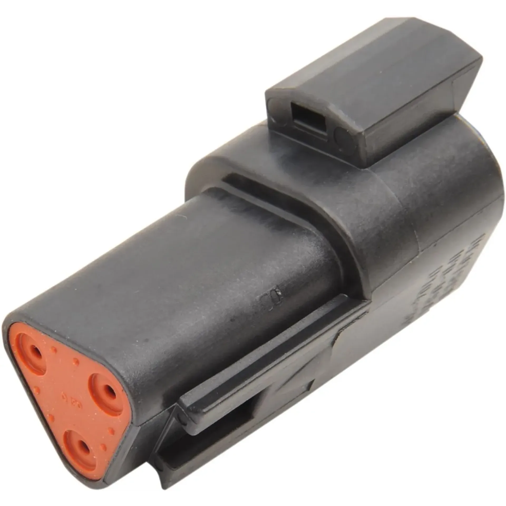 Receptacle Deutsch Dt-Series 3-Pin Black