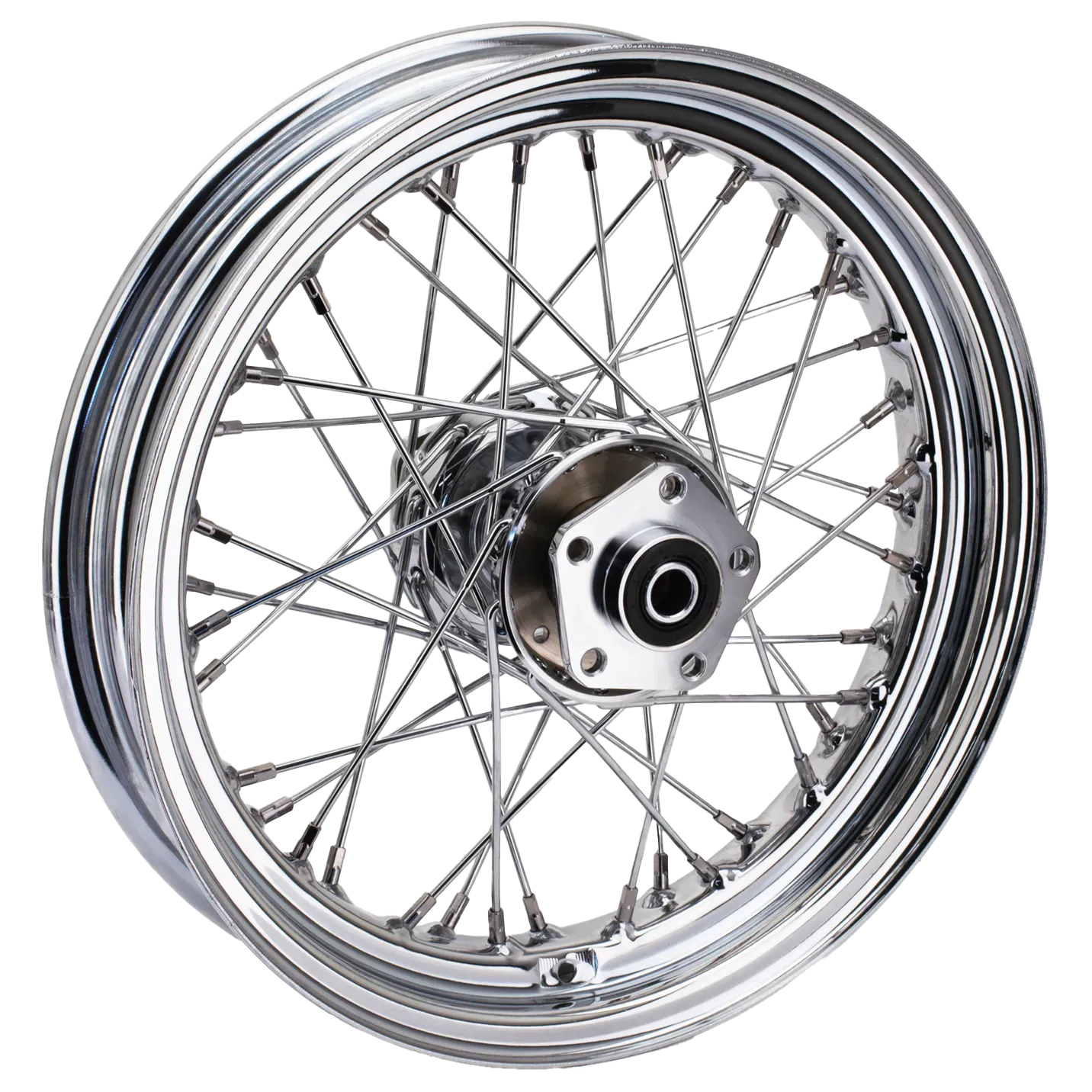 16" Rear wheel XL55-78 Chrome spokes