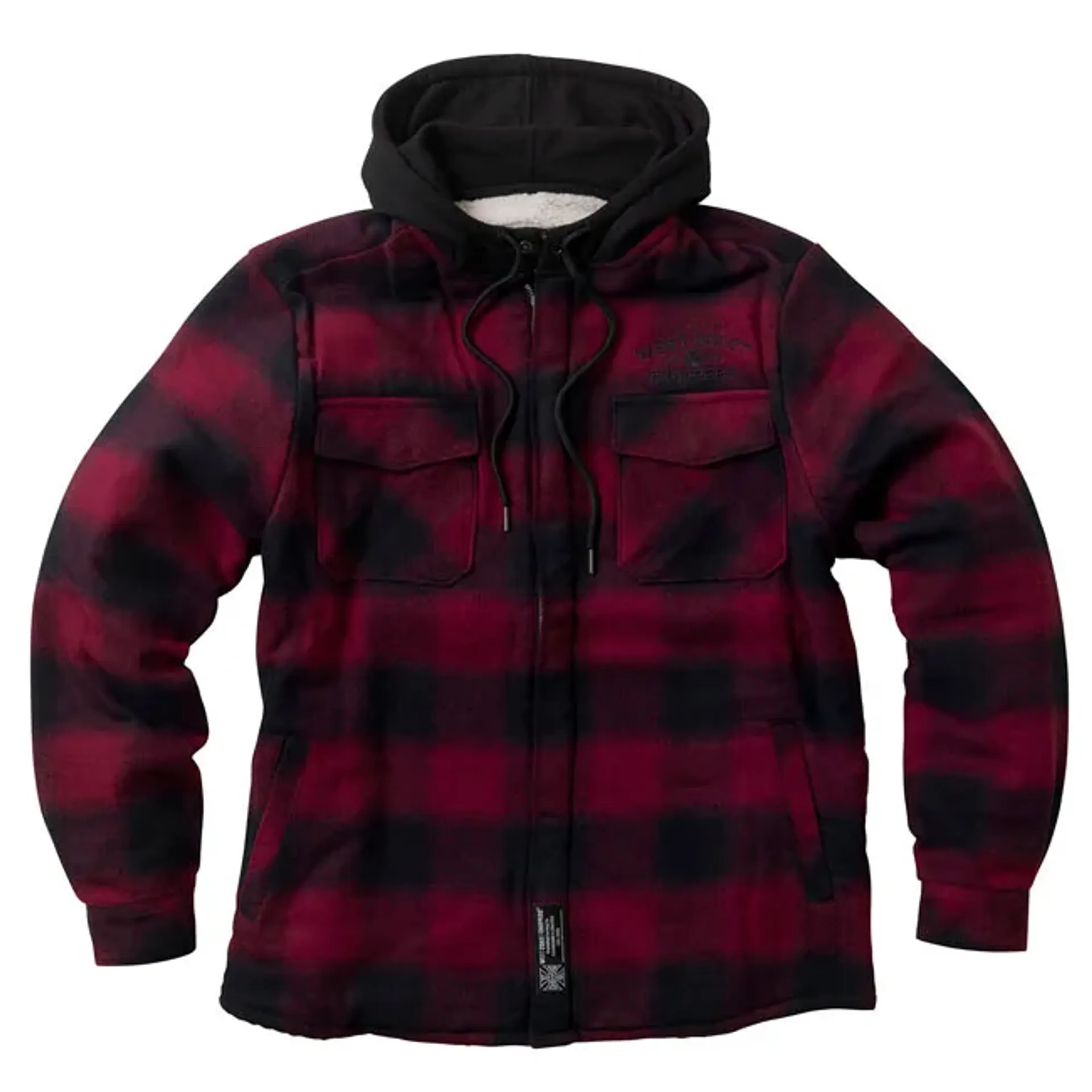WCC Hell Bent Flannel jacket red/black