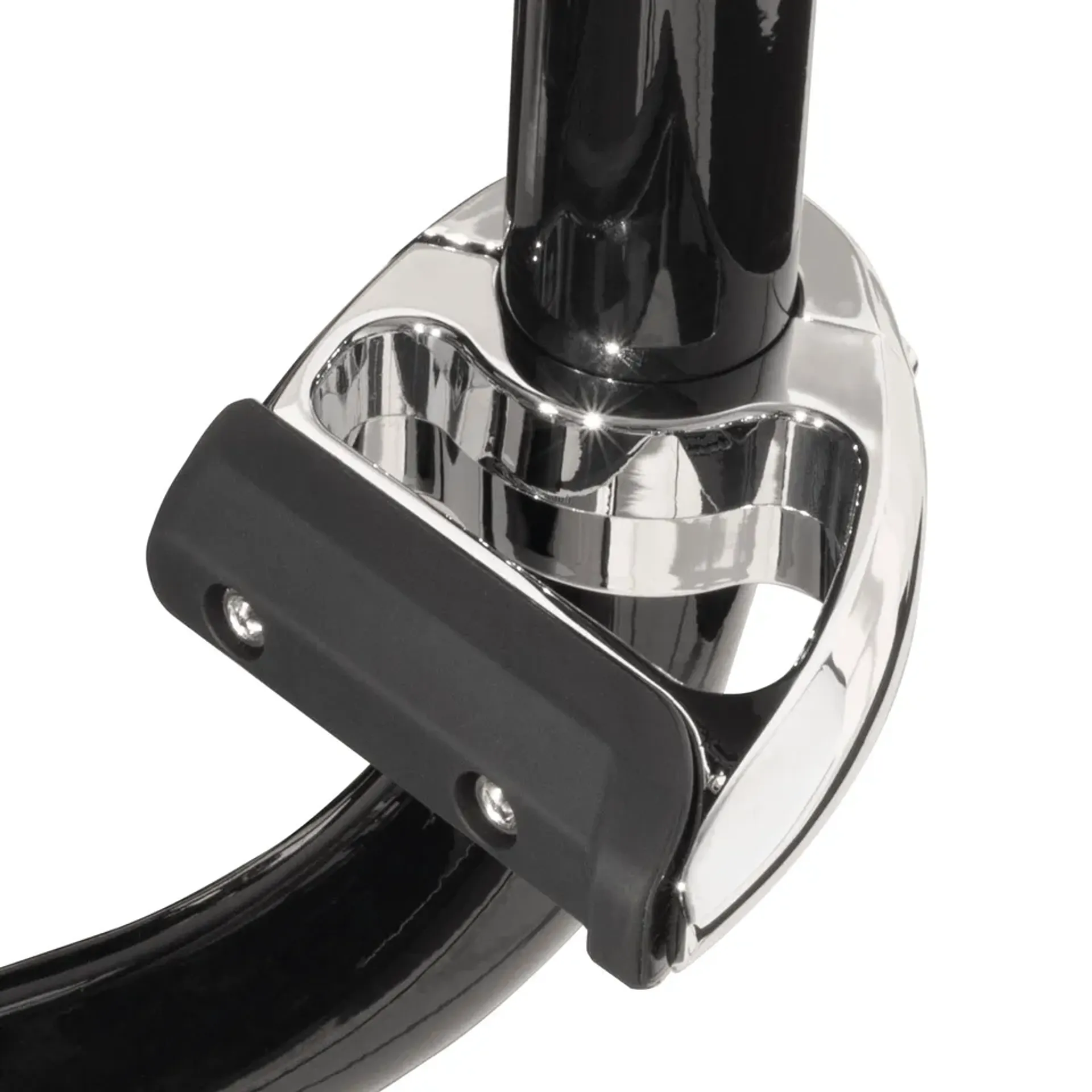 Chrome engine guard toe rests