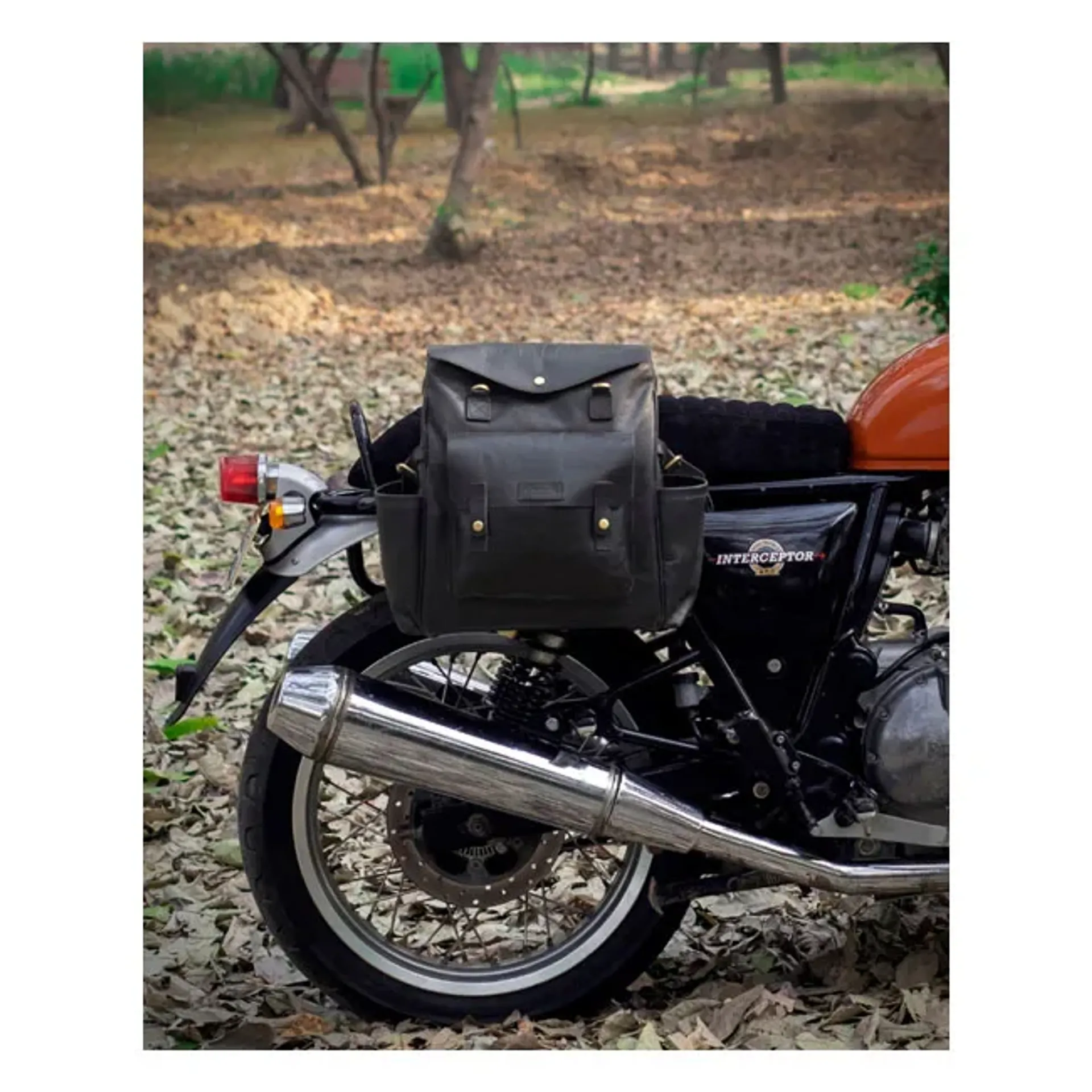 Trip Machine, Outlander saddlebag. Black