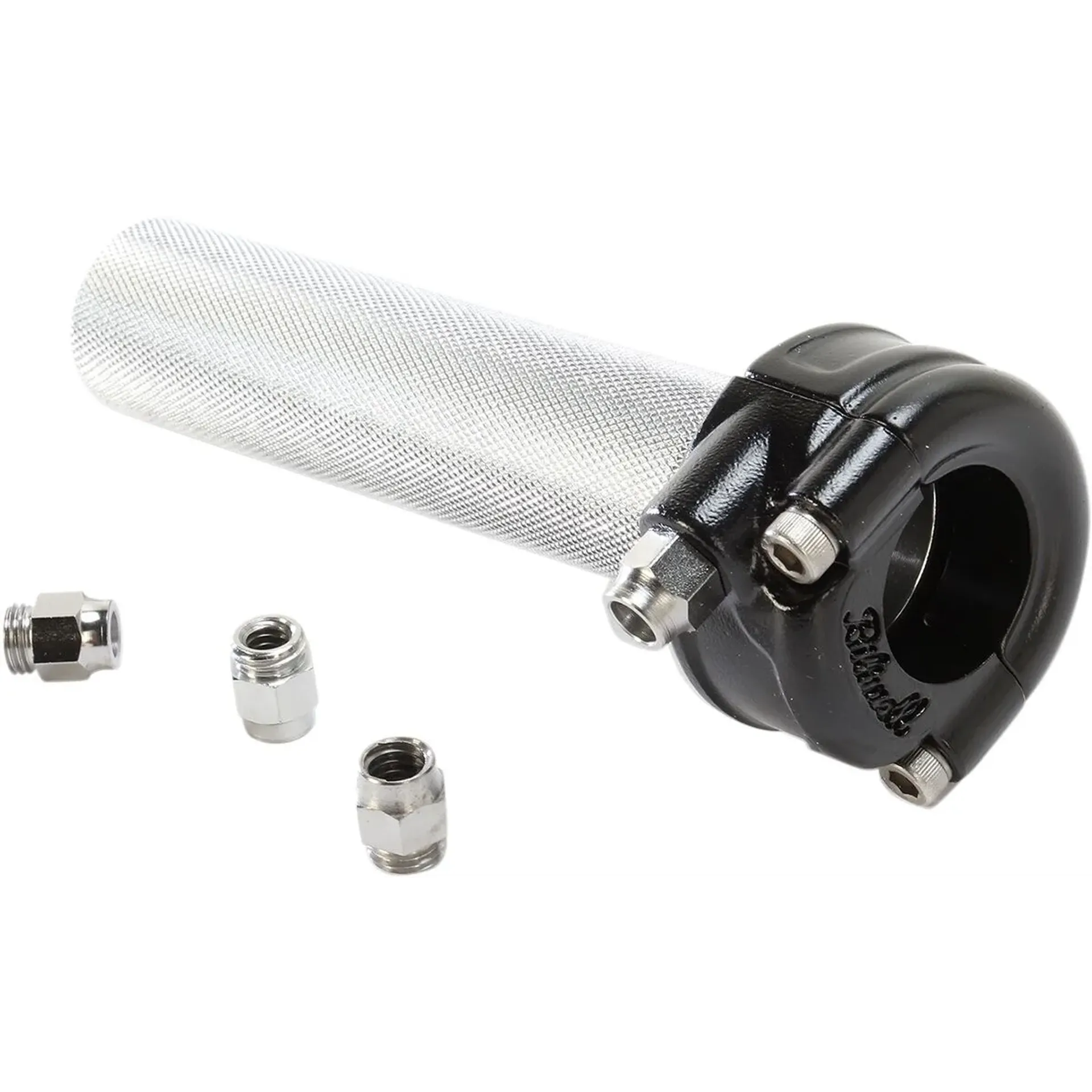 Whiskey 1″ Throttle Single Cable Assembly Black