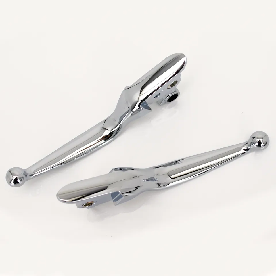 GZP Chr FLH/T08-16 levers, cable clutch - Afbeelding 2
