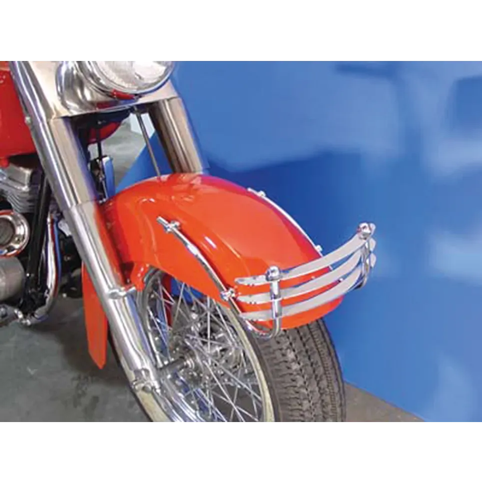 Front Fender Grill Chrome FL55-57 - Afbeelding 2