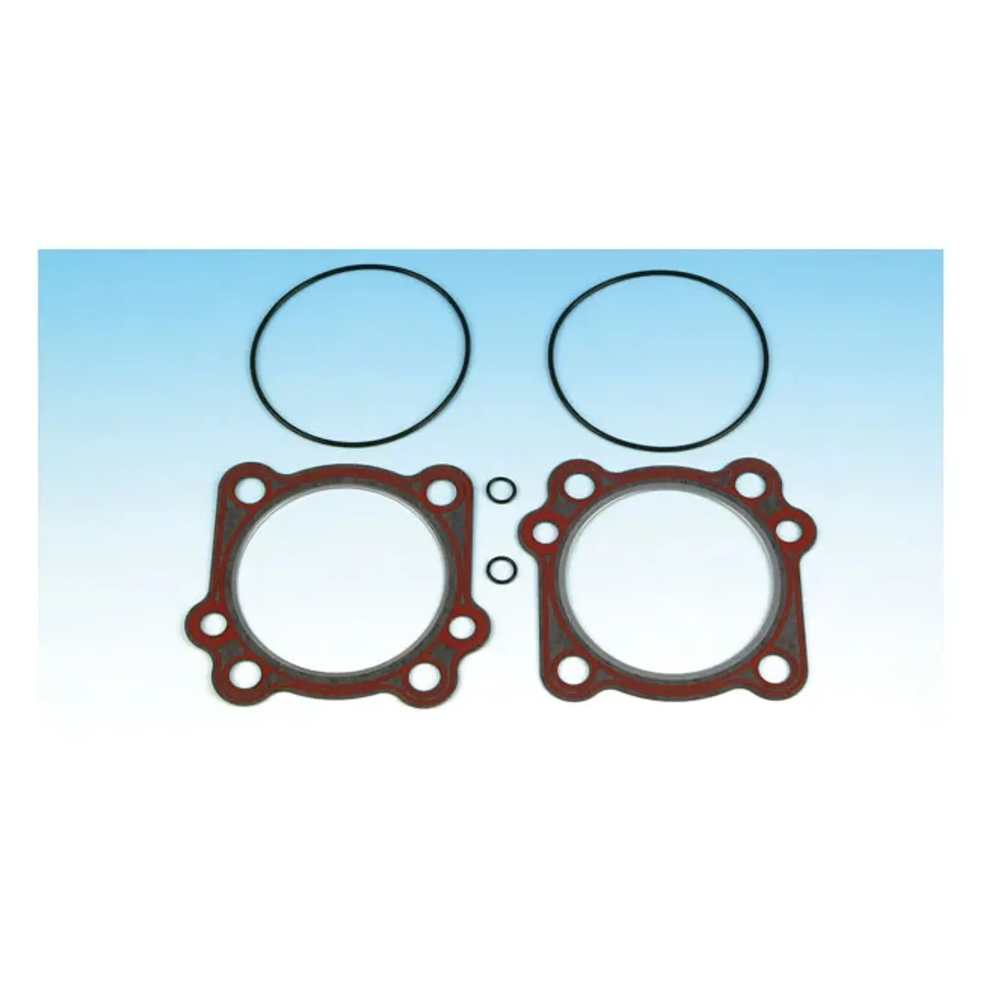 James, cylinder head & base gasket kit. .045" Firering