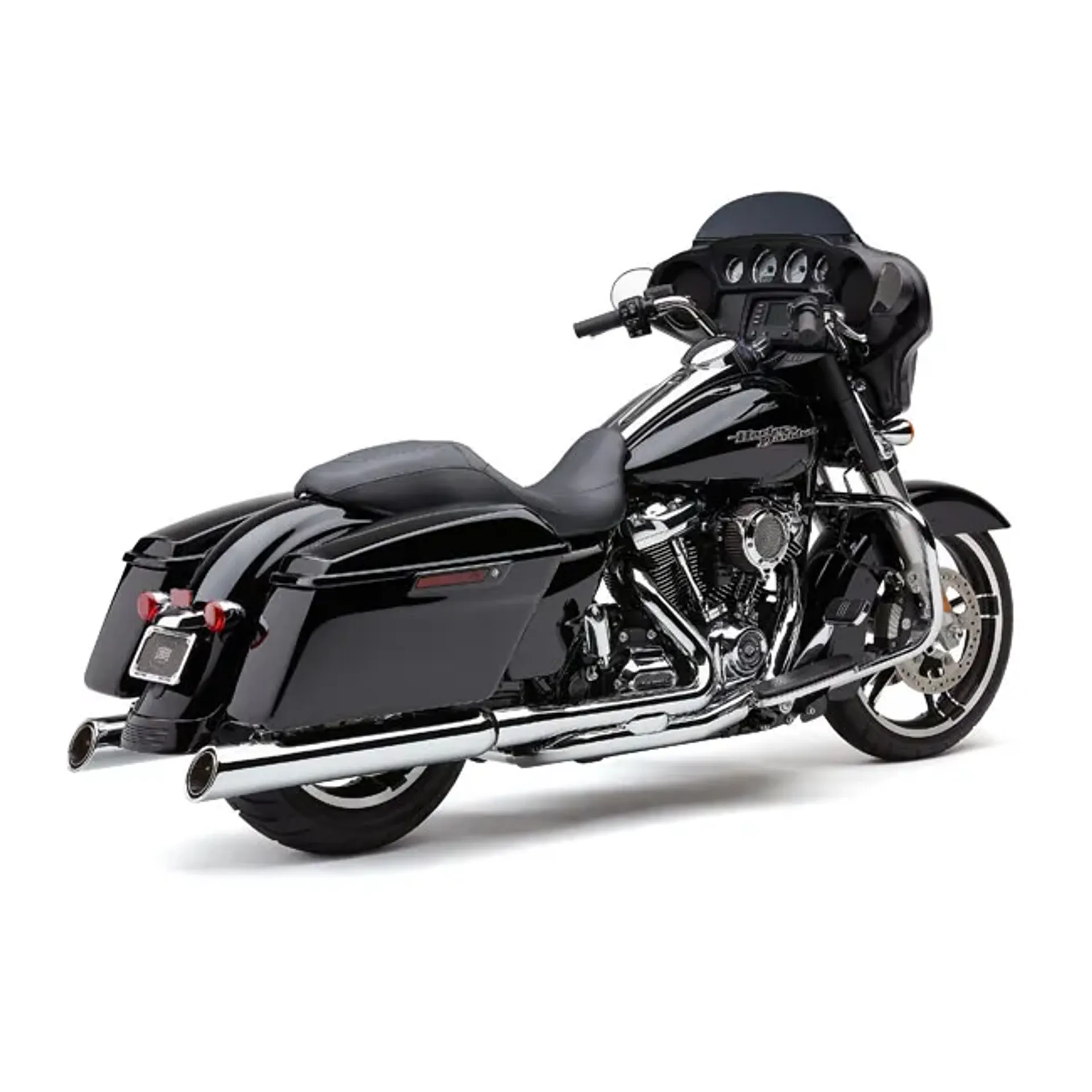 Cobra, 909 Upper Cut 4" slip-on mufflers. Chrome