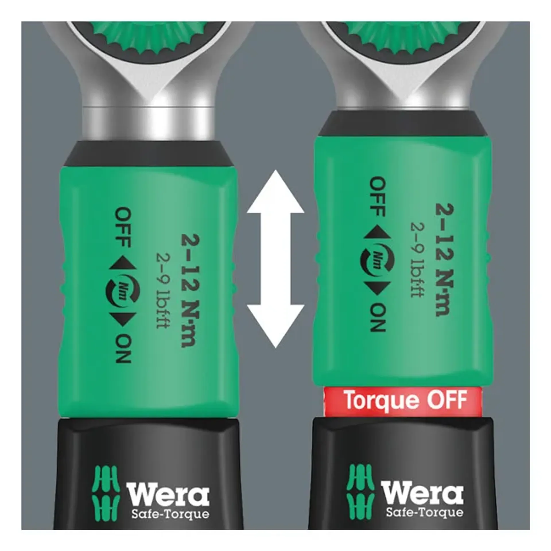 Wera, Safe-Torque A1 adjustable torque wrench 1/4"