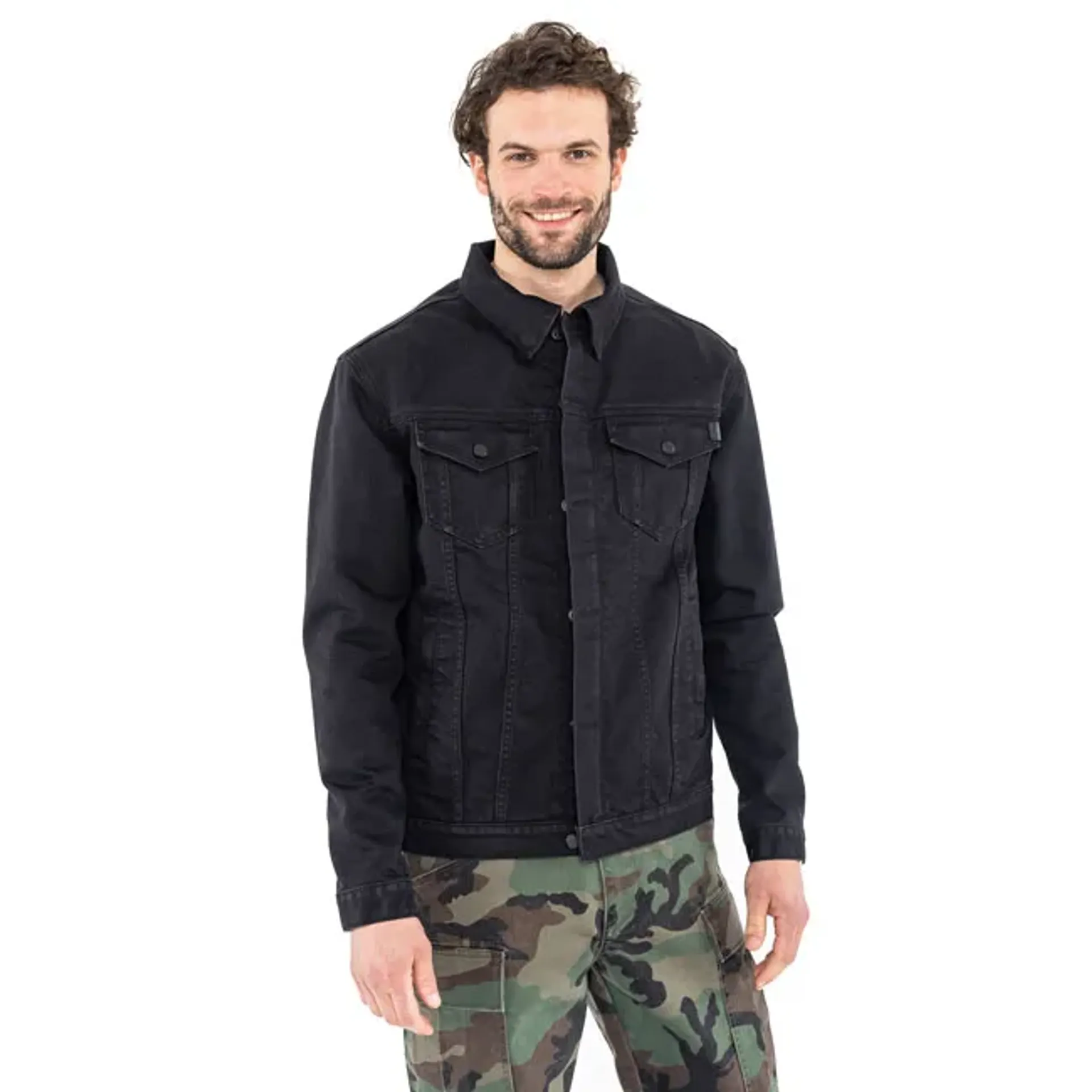 *5 WORKING DAYS EXTRA TRANSIT TIME* John Doe Maverick jacket RAW black