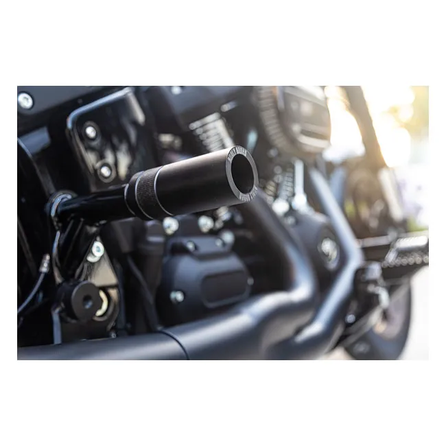 Burly Brand, Brawler crash bar kit M8 Softail. Rear. Black - Afbeelding 2