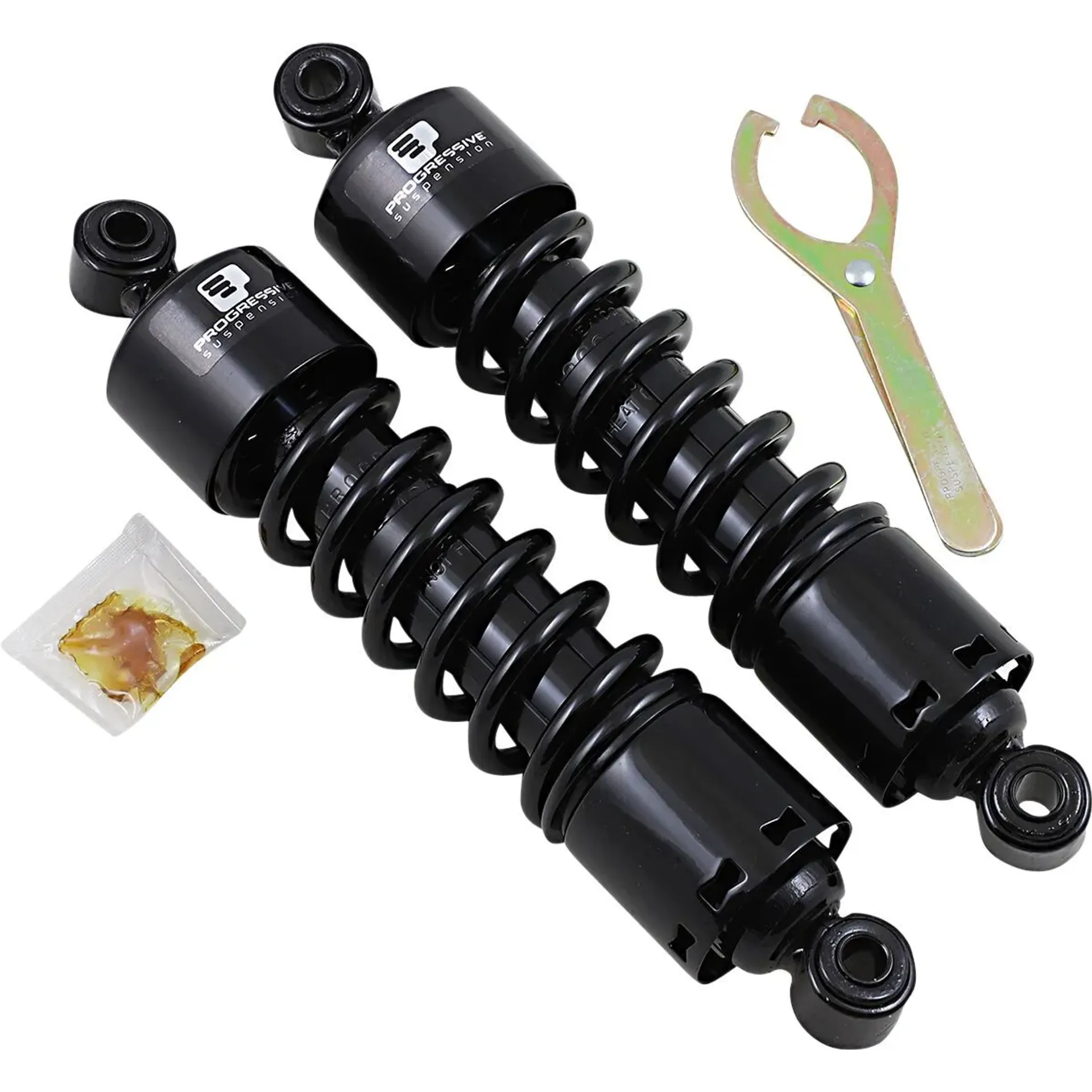 Progressive Suspension 412 Series American-Tuned Gas Shocks Black 12.6″