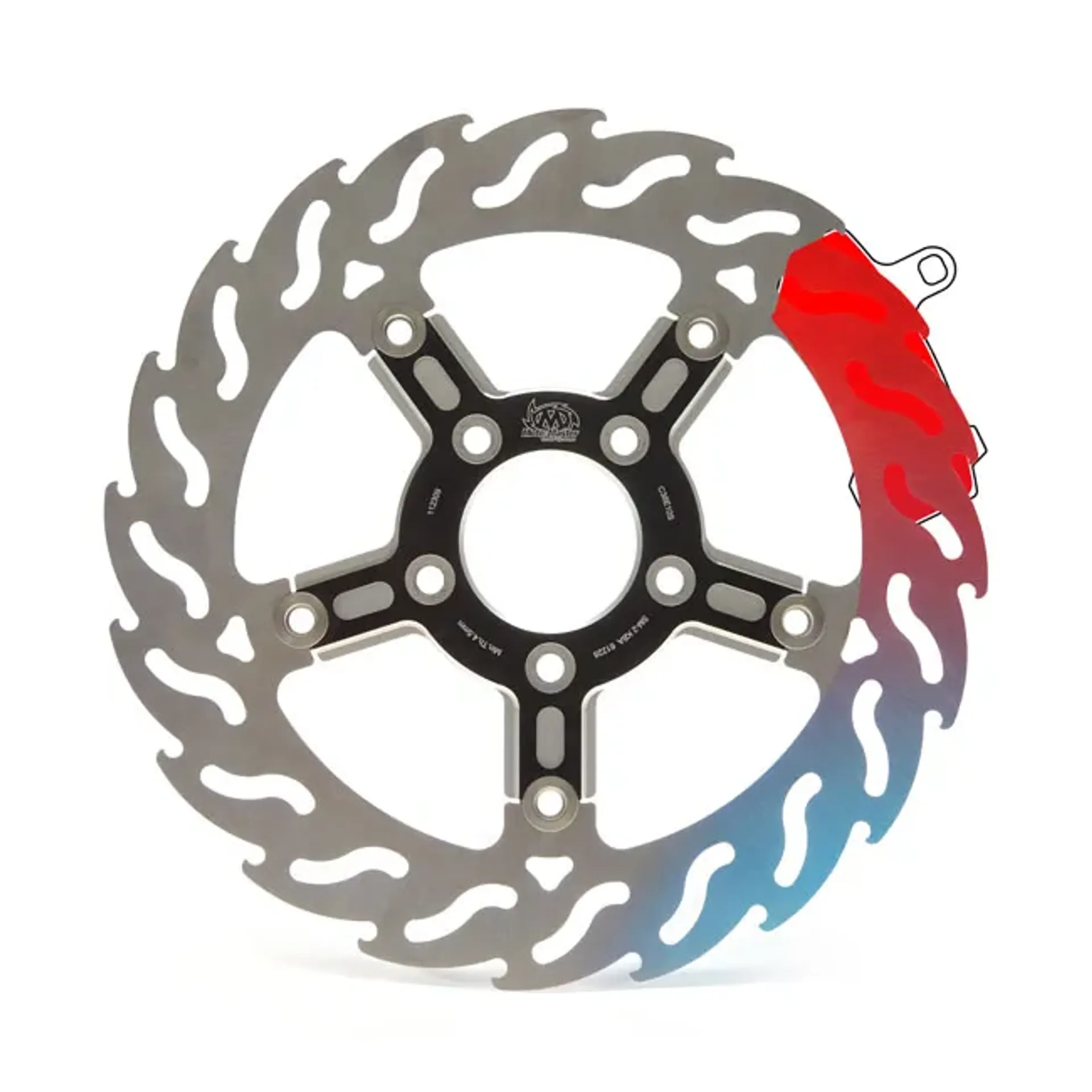 Moto-Master Flame floating front brake disc ABE appr.