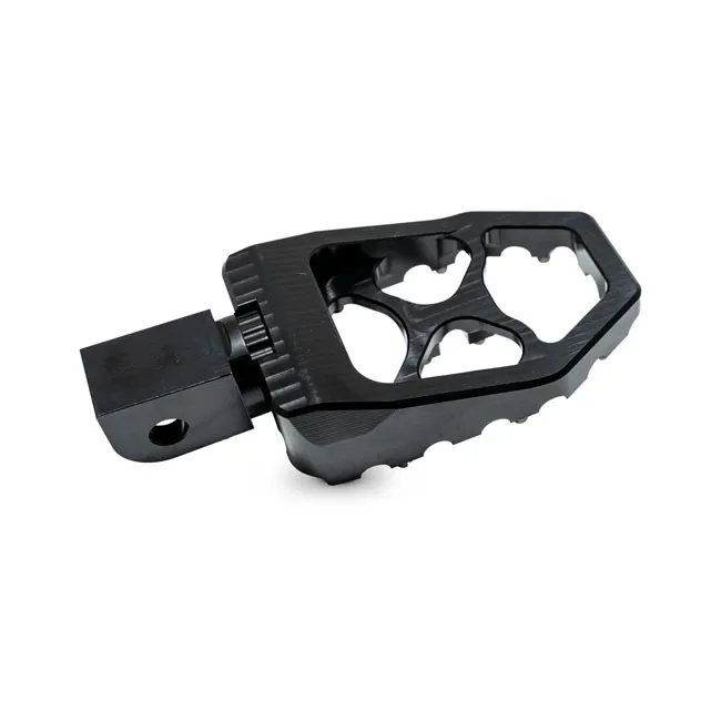 Burly, MX Evolution passenger foot pegs. Black - Afbeelding 4
