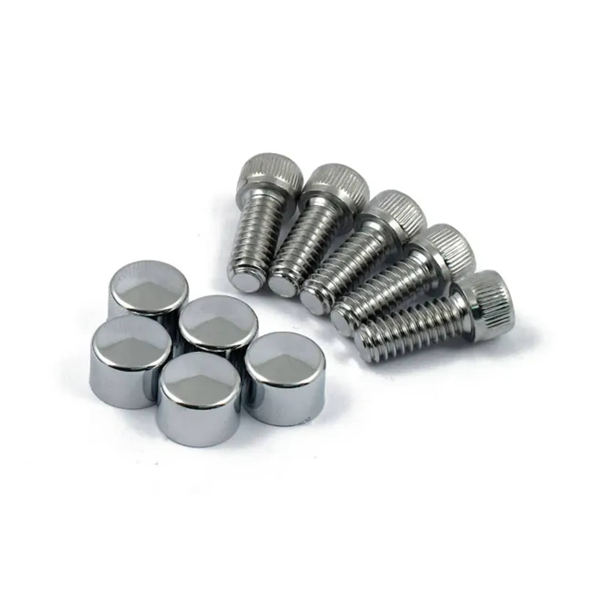 SmoothTopps, bolt & cover kit. Chrome