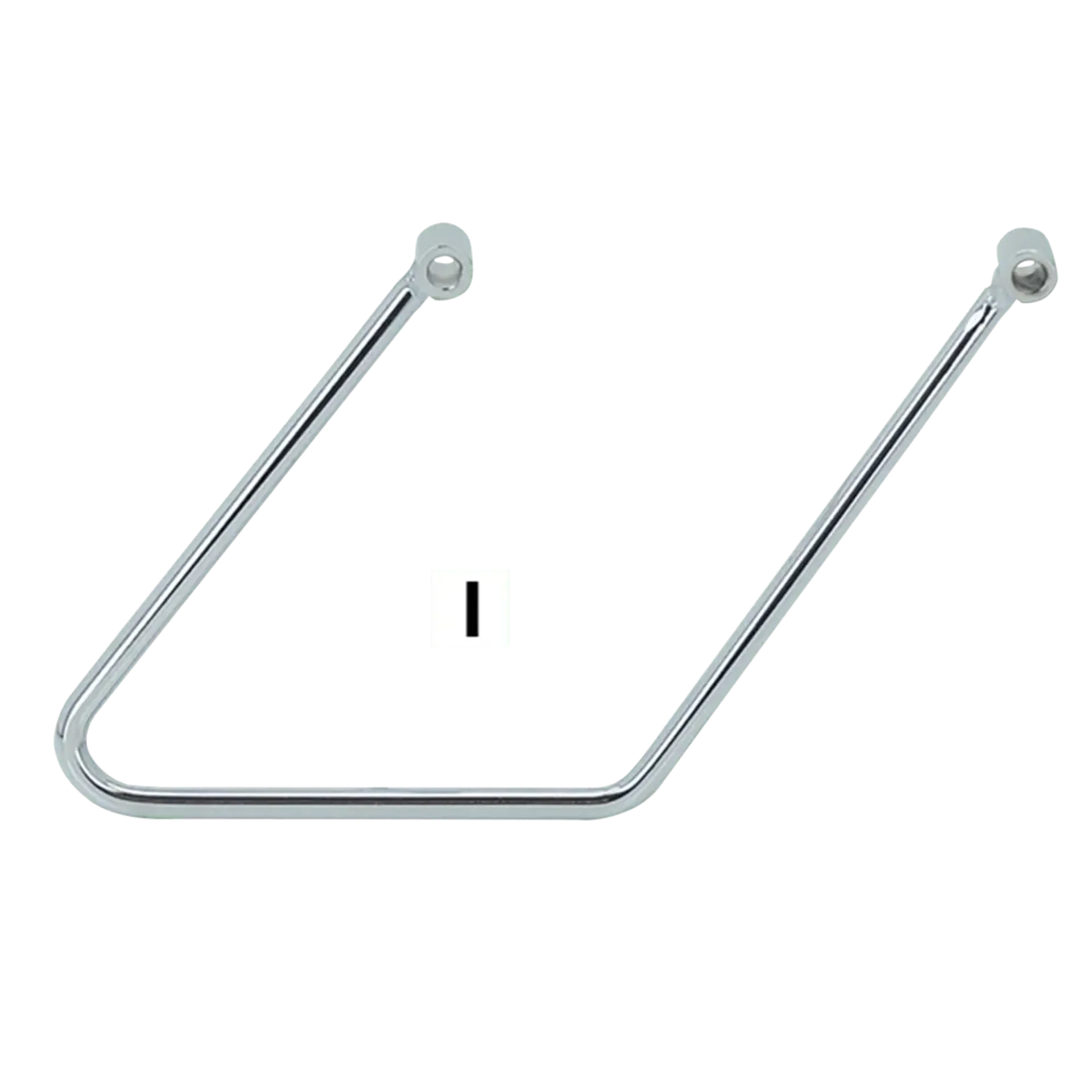 GZP Chrome bag support 2-bolt F*ST00-07