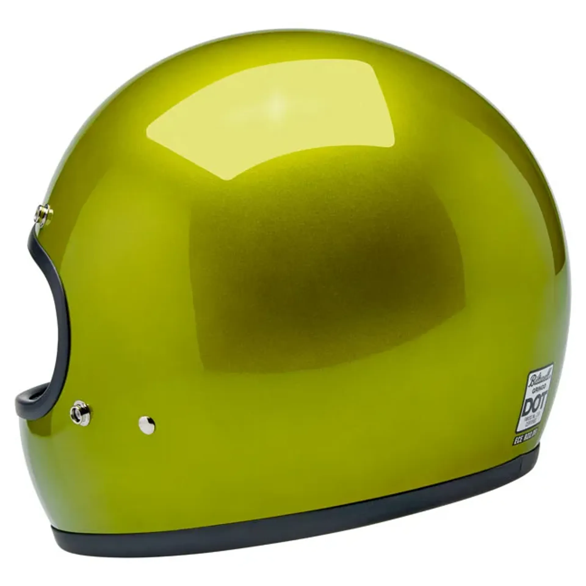 Biltwell Gringo helmet Metallic Lime