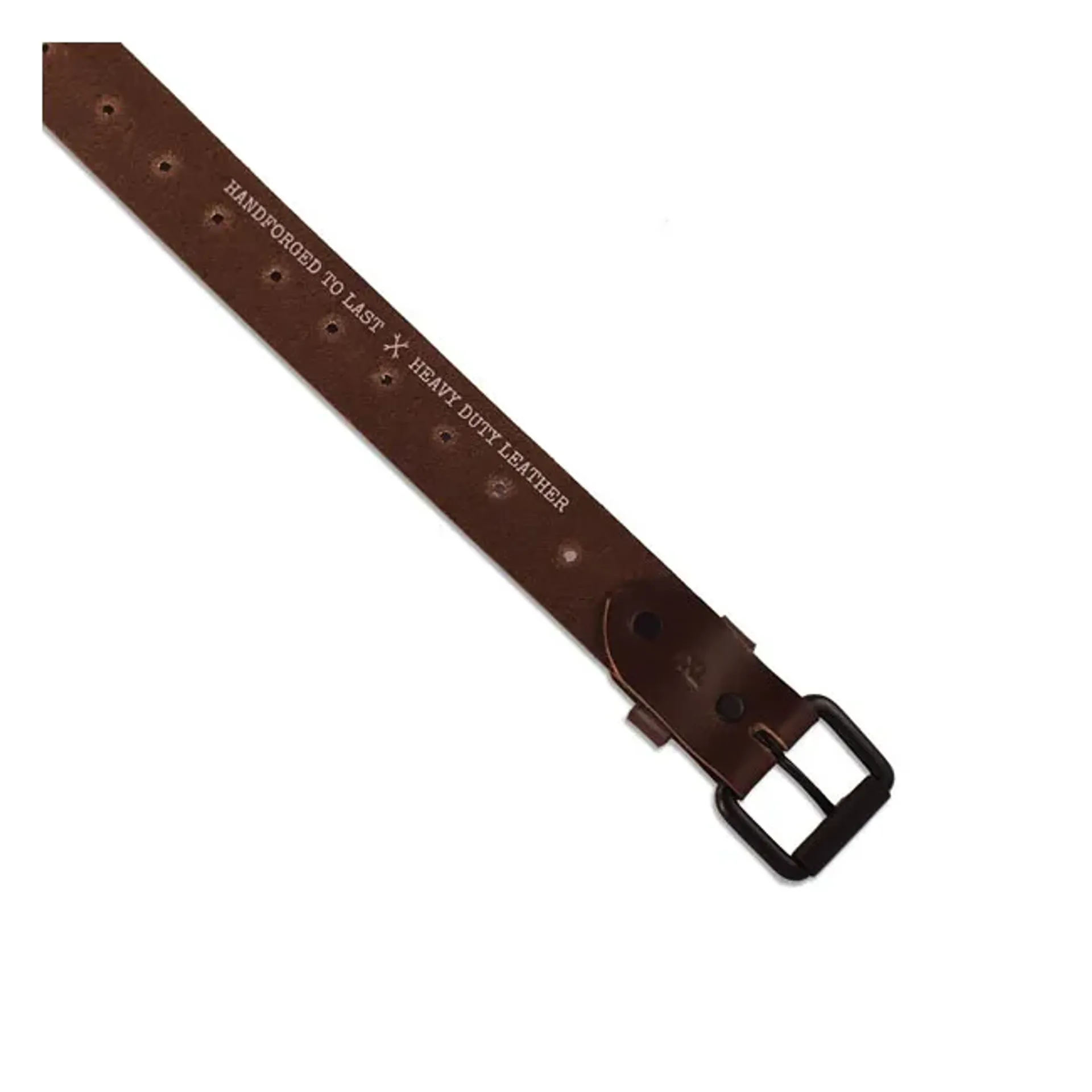 Trip Machine Belt Single pin tobacco brown