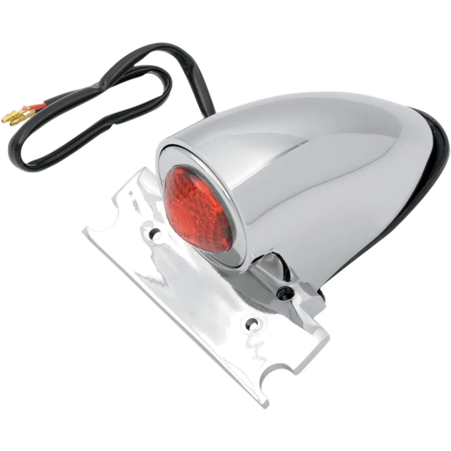 Taillight Chopper Chrome With License Plate Mount