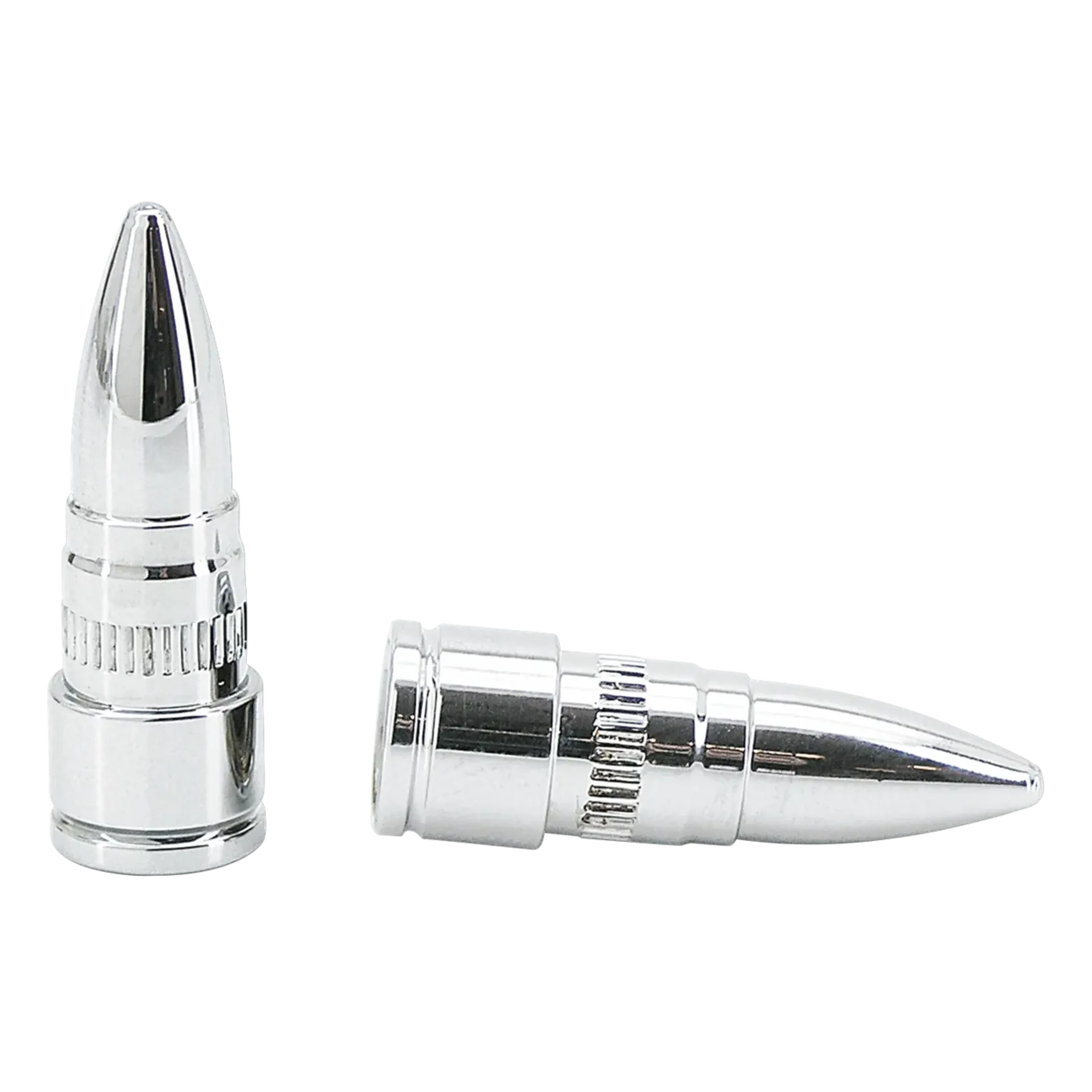 GZP Chr billet pointed valve cap cover s