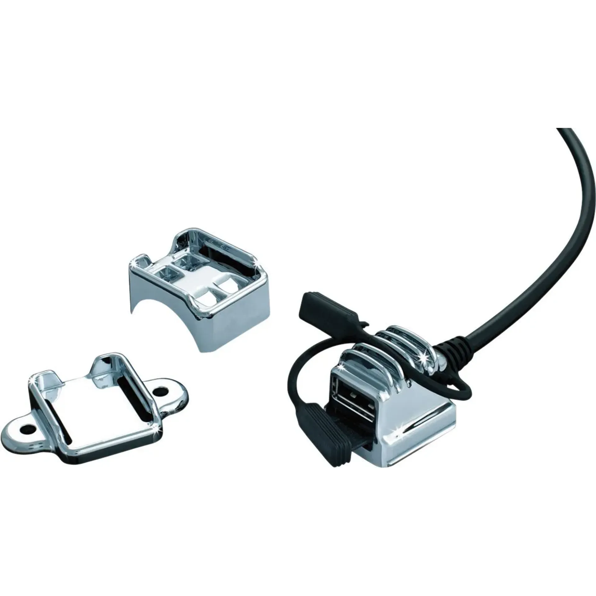 Power Port Usb Universal Chrome