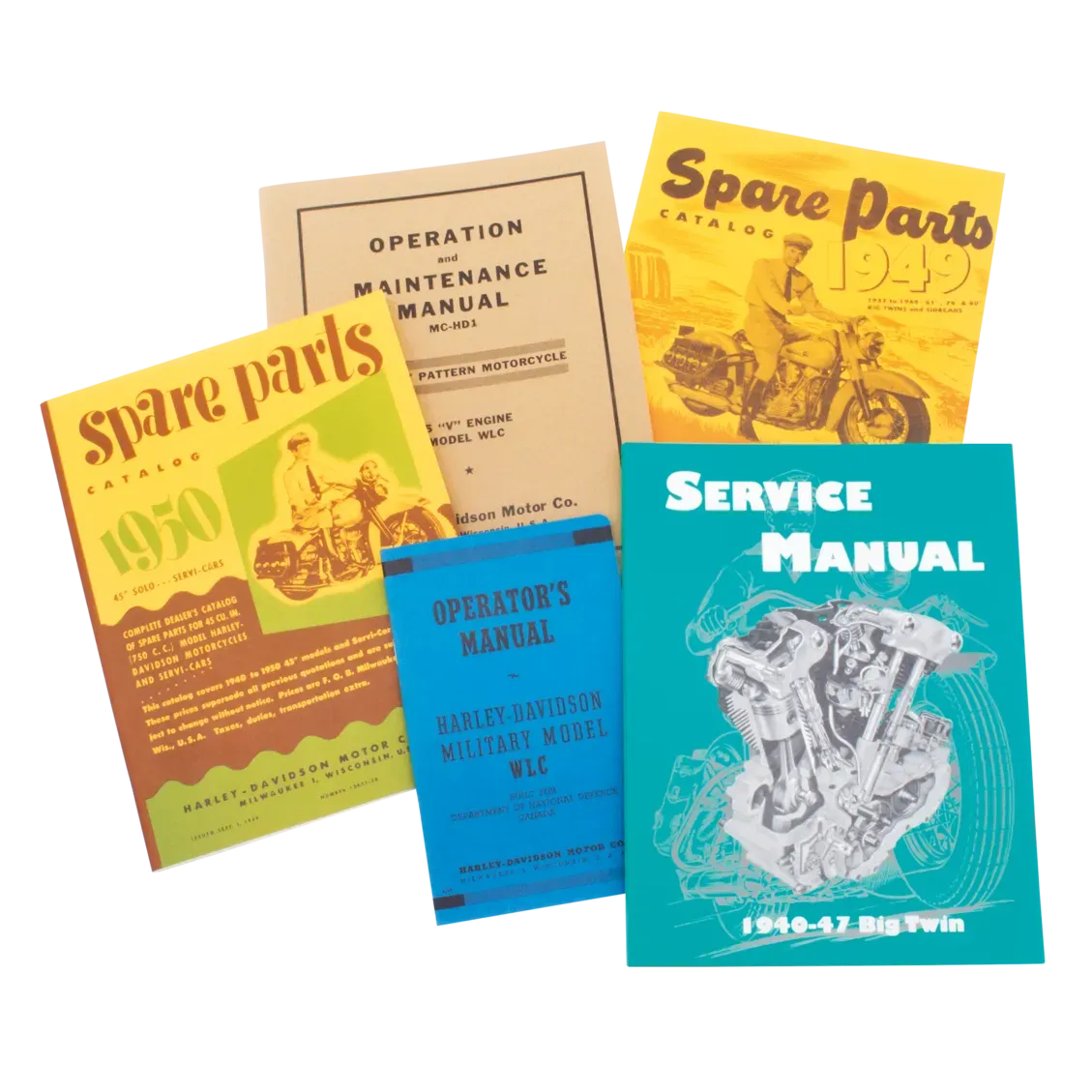 Catalog spare parts, 1937-49 EL/FL/UL - Afbeelding 3