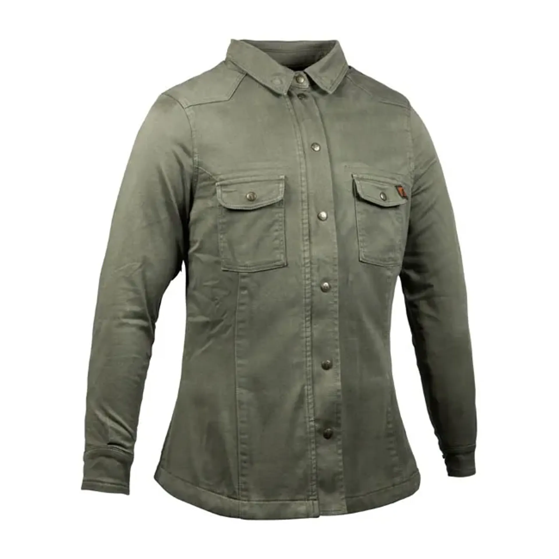 *5 WORKING DAYS EXTRA TRANSIT TIME* John Doe Motoshirt female XTM© olive
